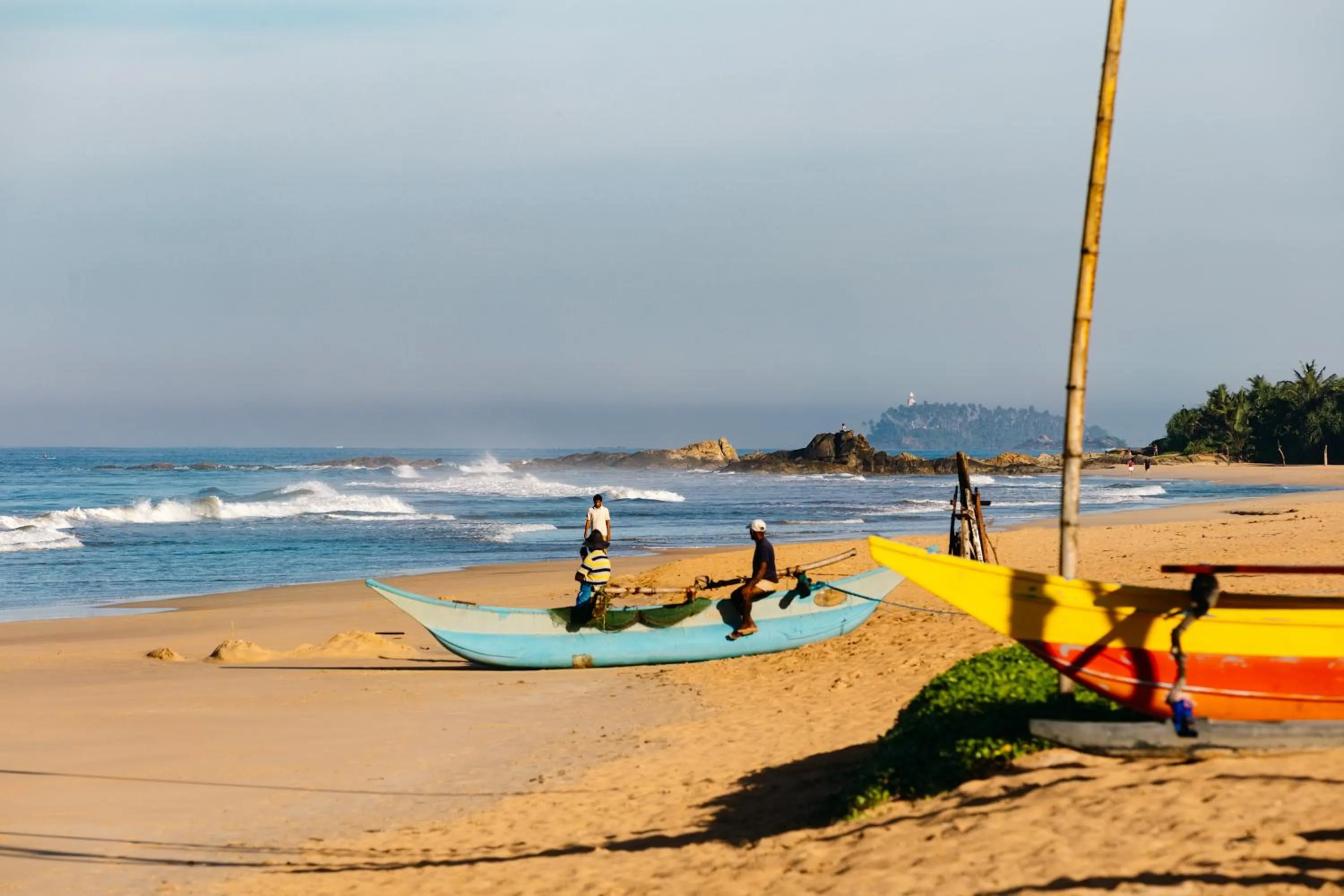 People, Beach in Amal Beach Hotel