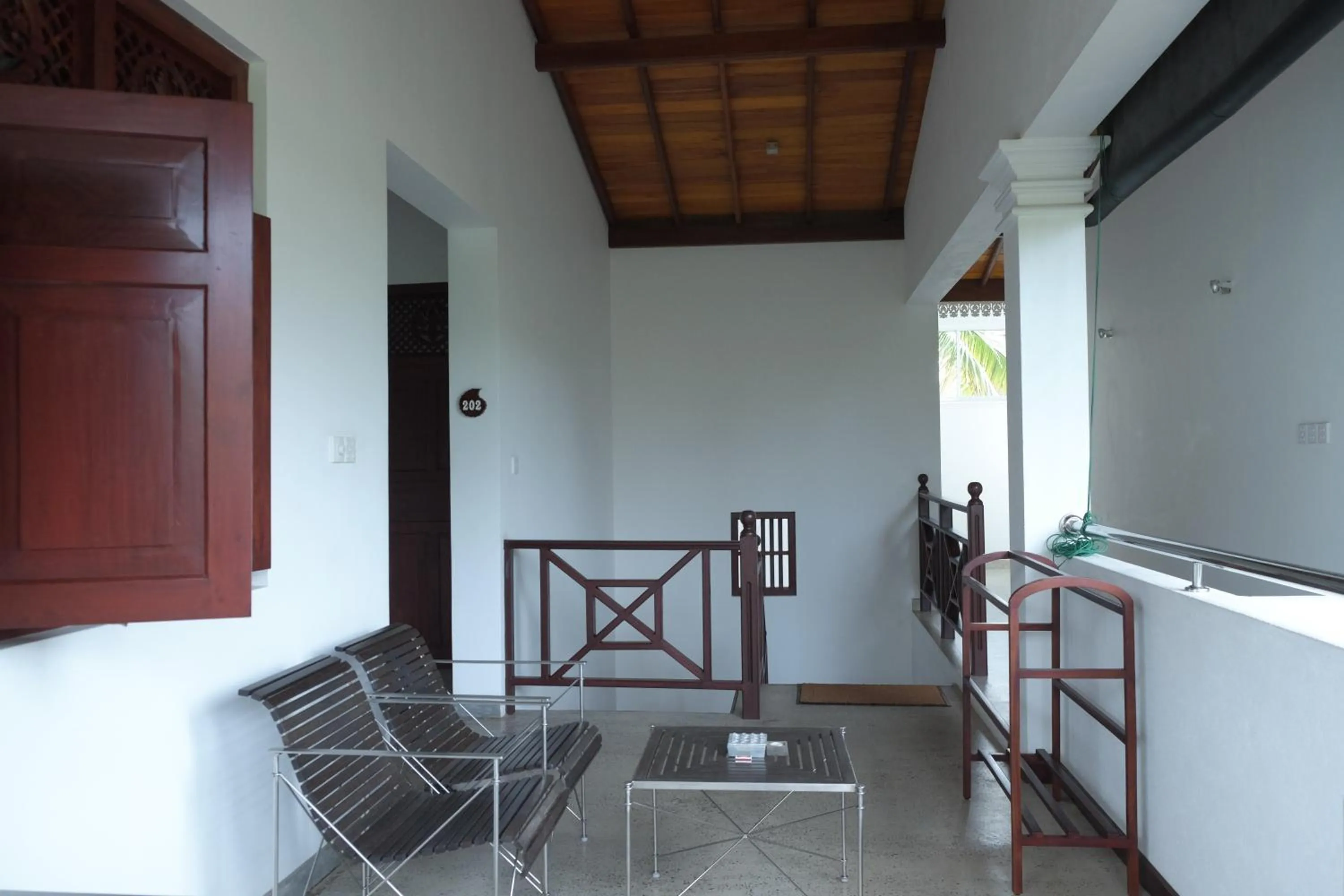 Balcony/Terrace, Seating Area in Amal Beach Hotel