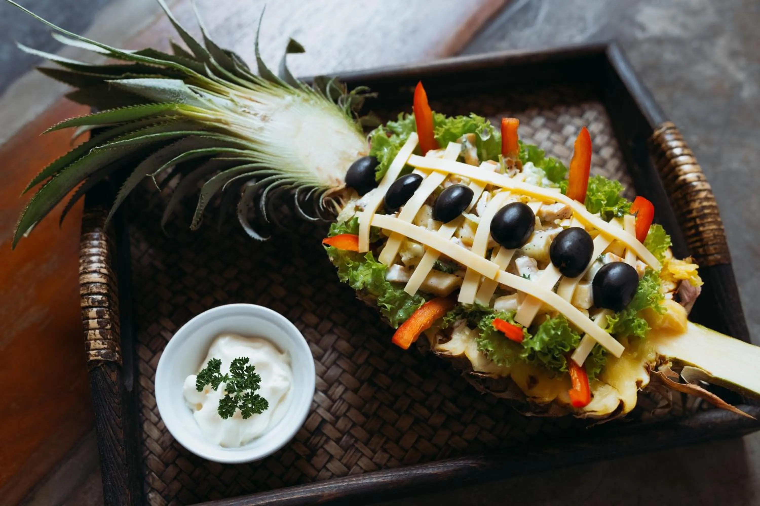 Food in Amal Beach Hotel