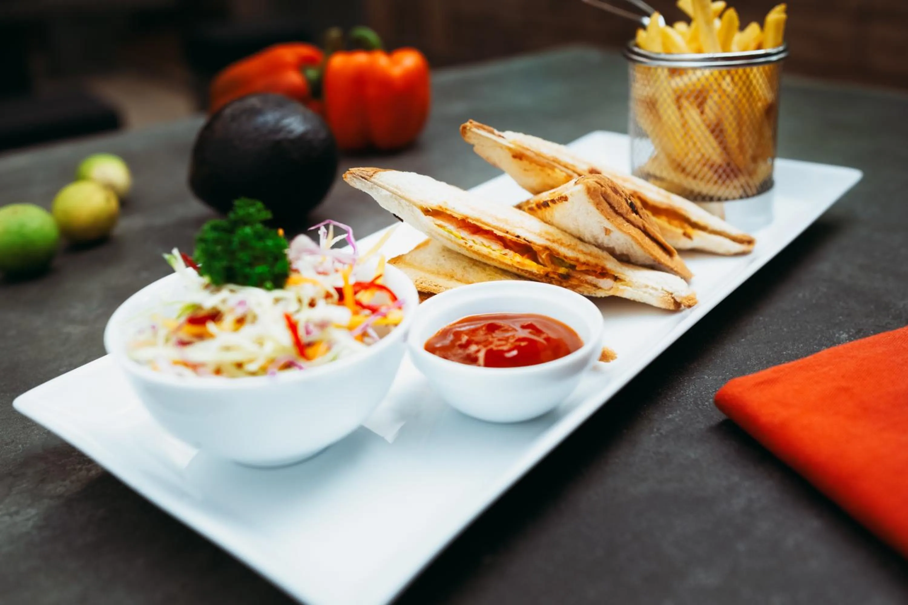 Food in Amal Beach Hotel