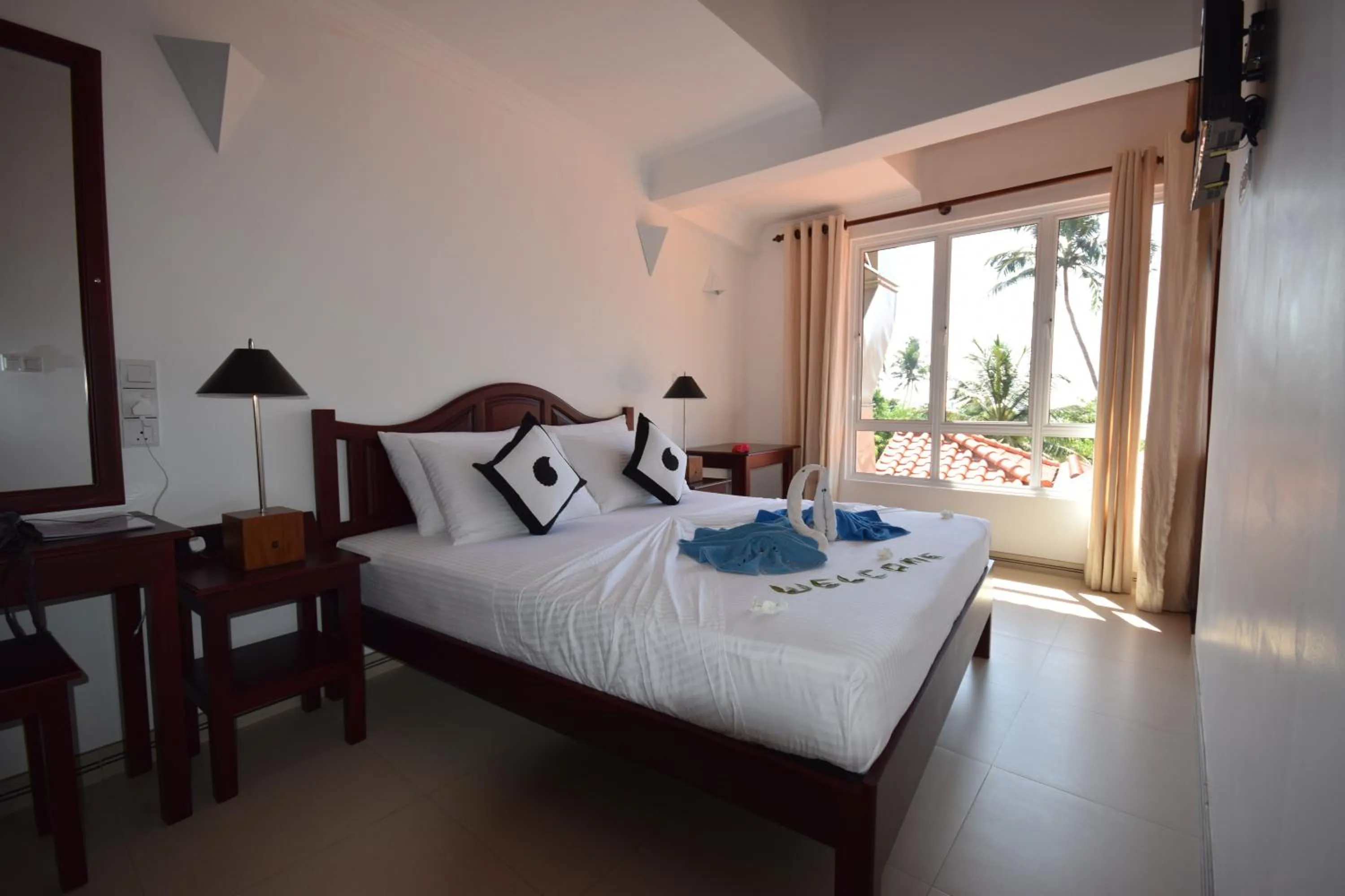 Bedroom, Bed in Amal Beach Hotel