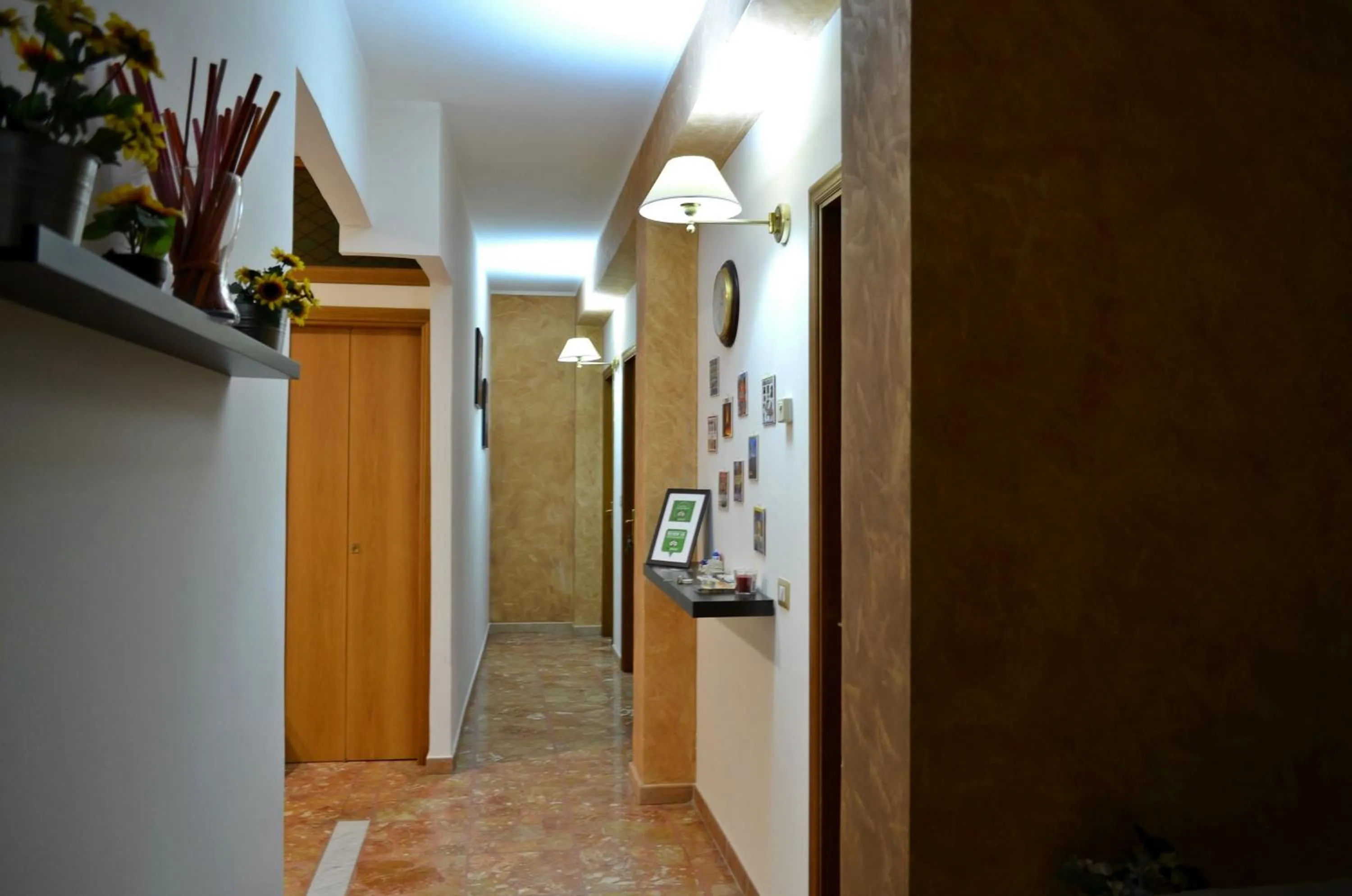 Patio in Bed & Breakfast Fontanarossa Airport -Private Parking-