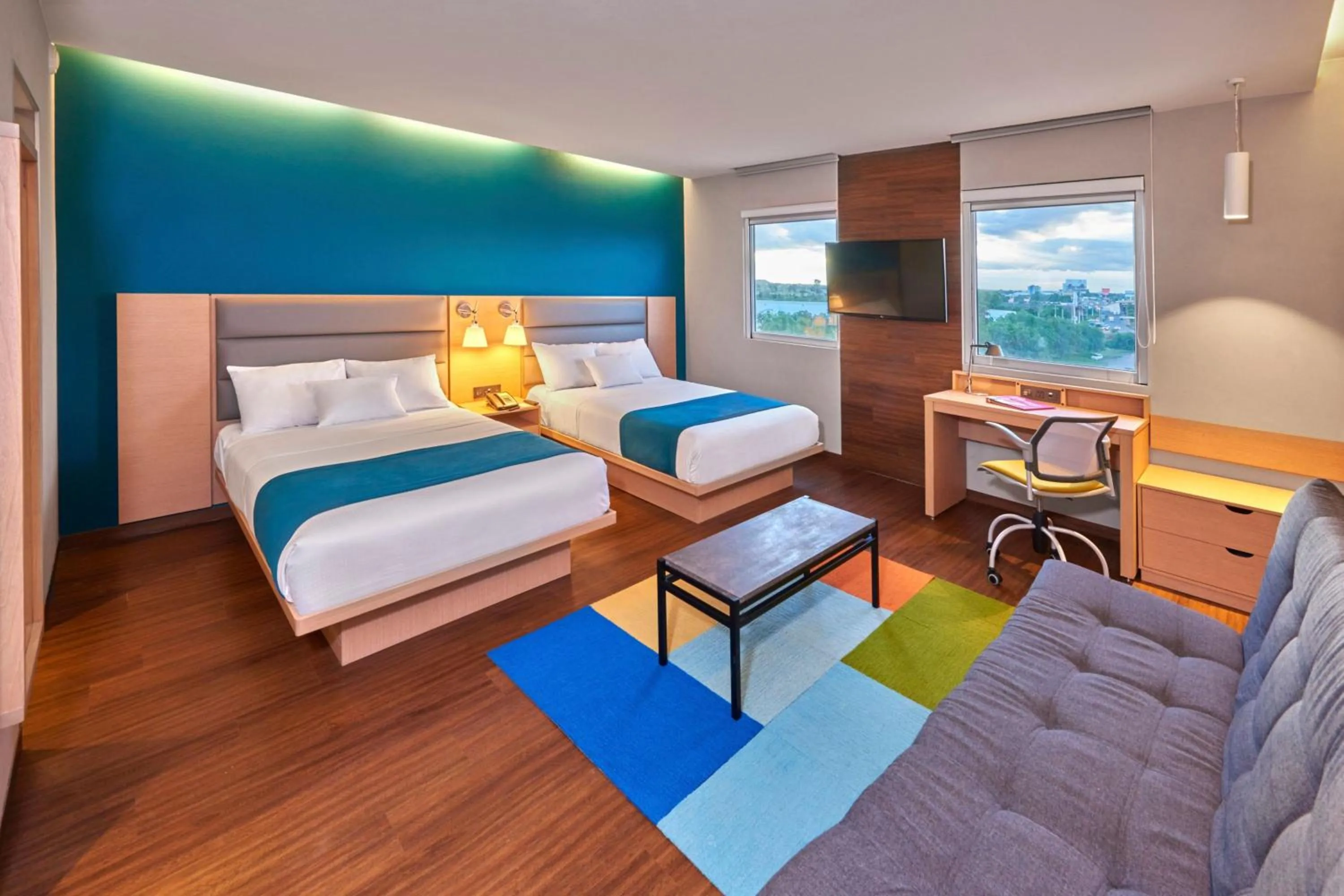 Bedroom, Bed in City Express Suites by Marriott Silao Aeropuerto