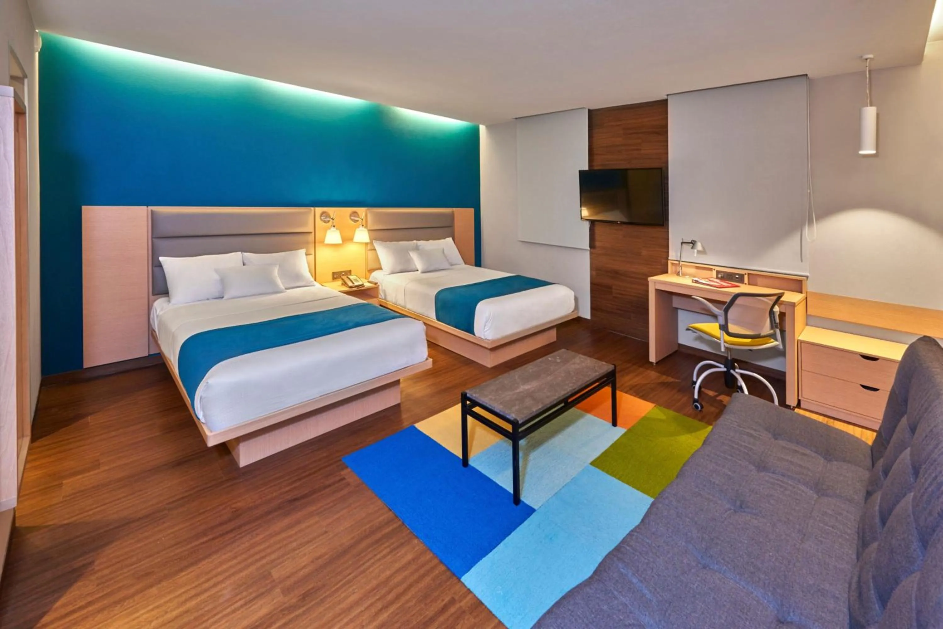 Bedroom, Bed in City Express Suites by Marriott Silao Aeropuerto