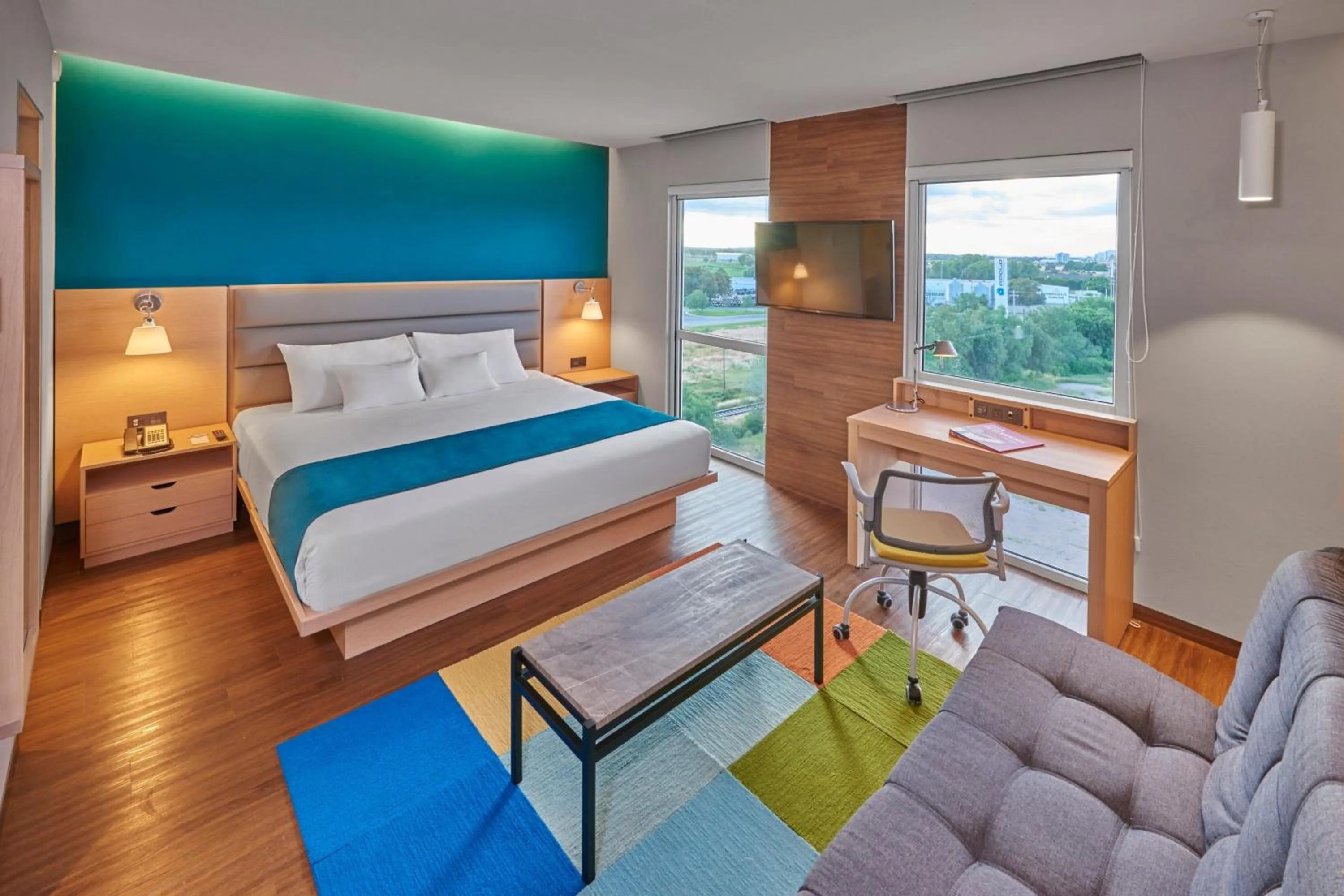 King Suite with Sofa Bed in City Express Suites by Marriott Silao Aeropuerto