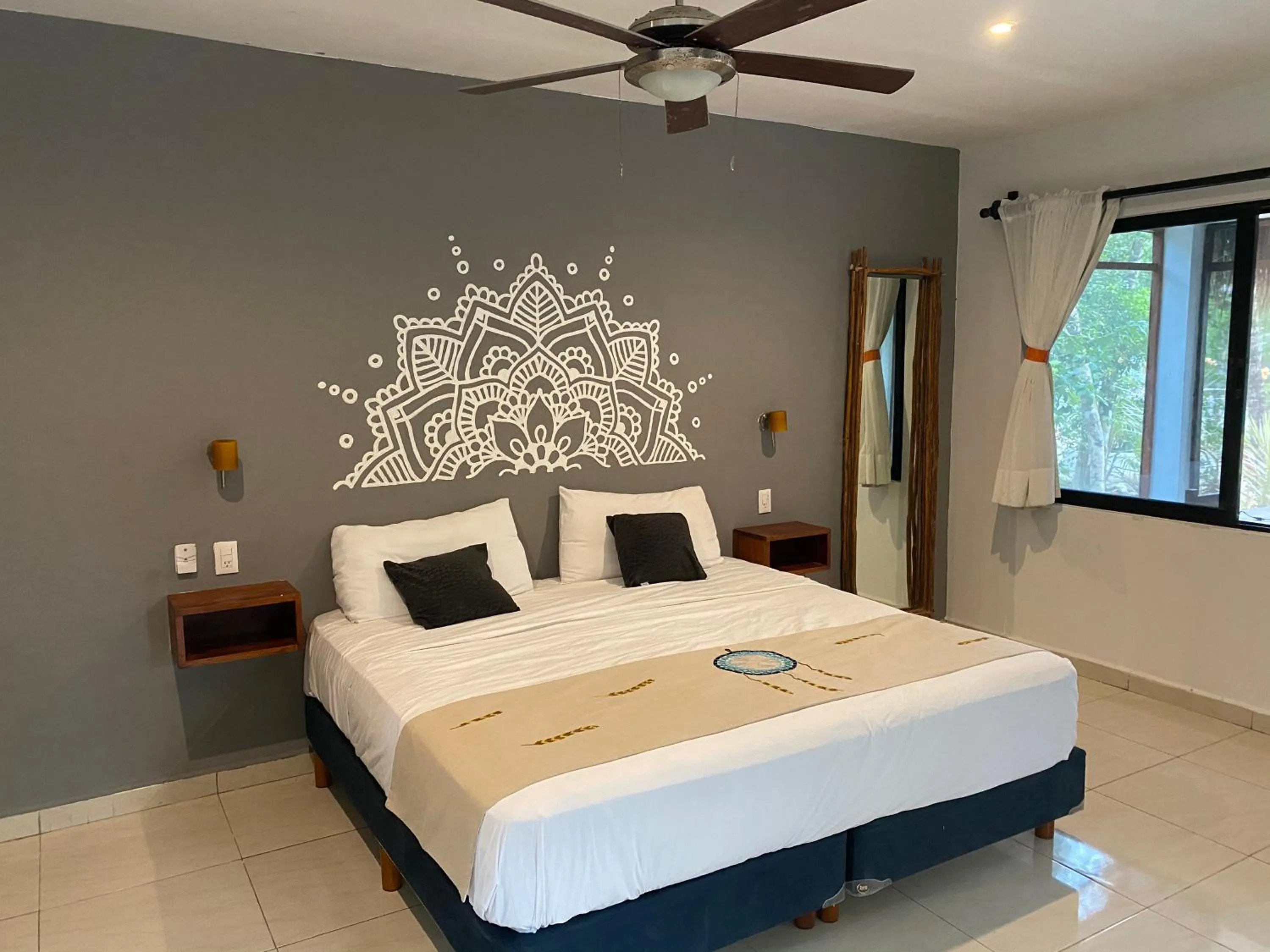 Bed in Maya Eco Village