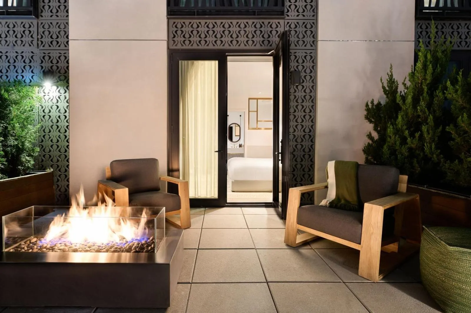 Patio in Halcyon - A Hotel in Cherry Creek