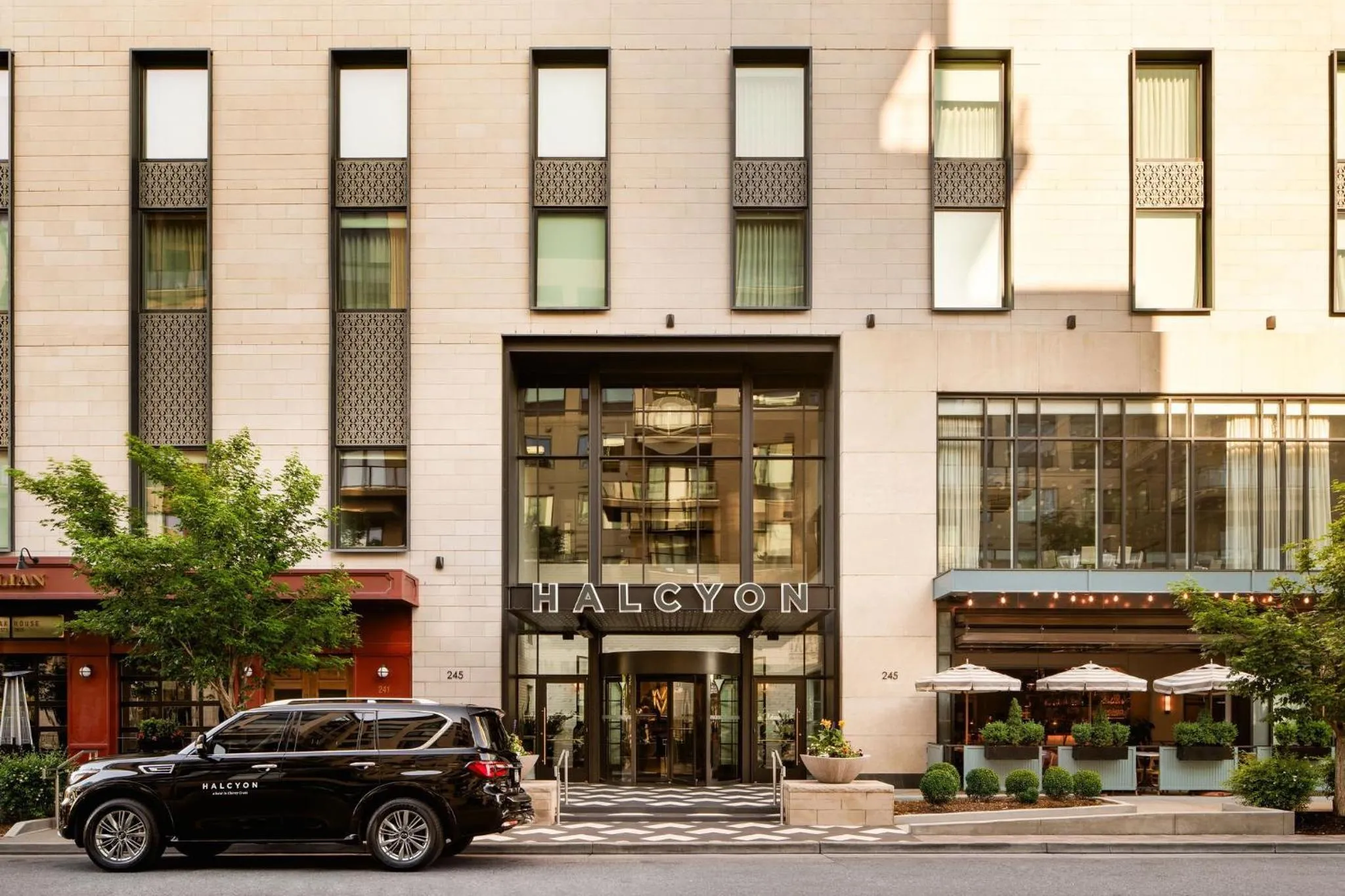 Property building in Halcyon - A Hotel in Cherry Creek