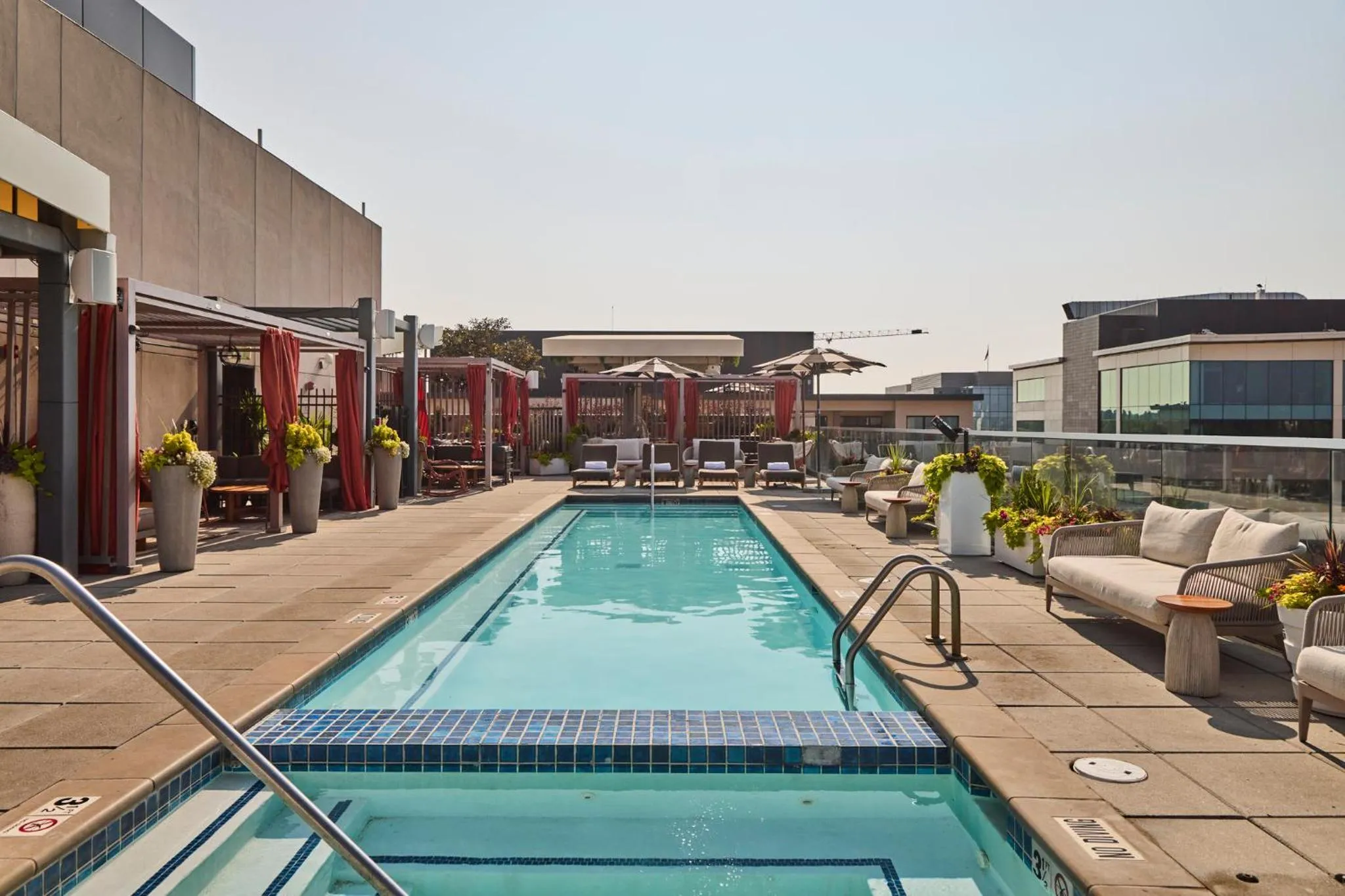 Swimming pool in Halcyon - A Hotel in Cherry Creek