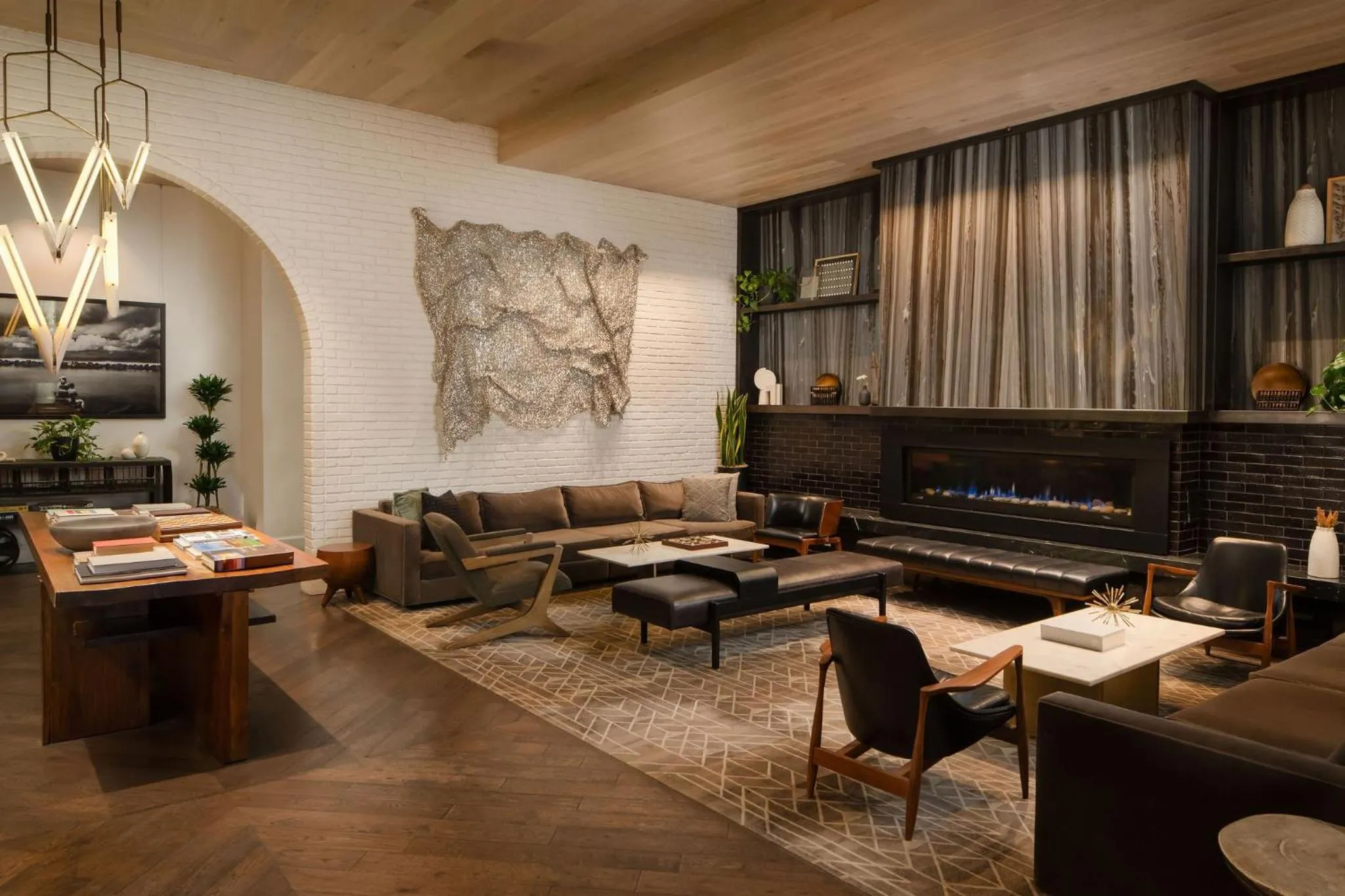 Lobby or reception in Halcyon - A Hotel in Cherry Creek