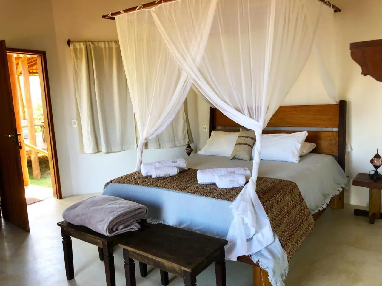 Bed in Riviera Trancoso - Vista mar