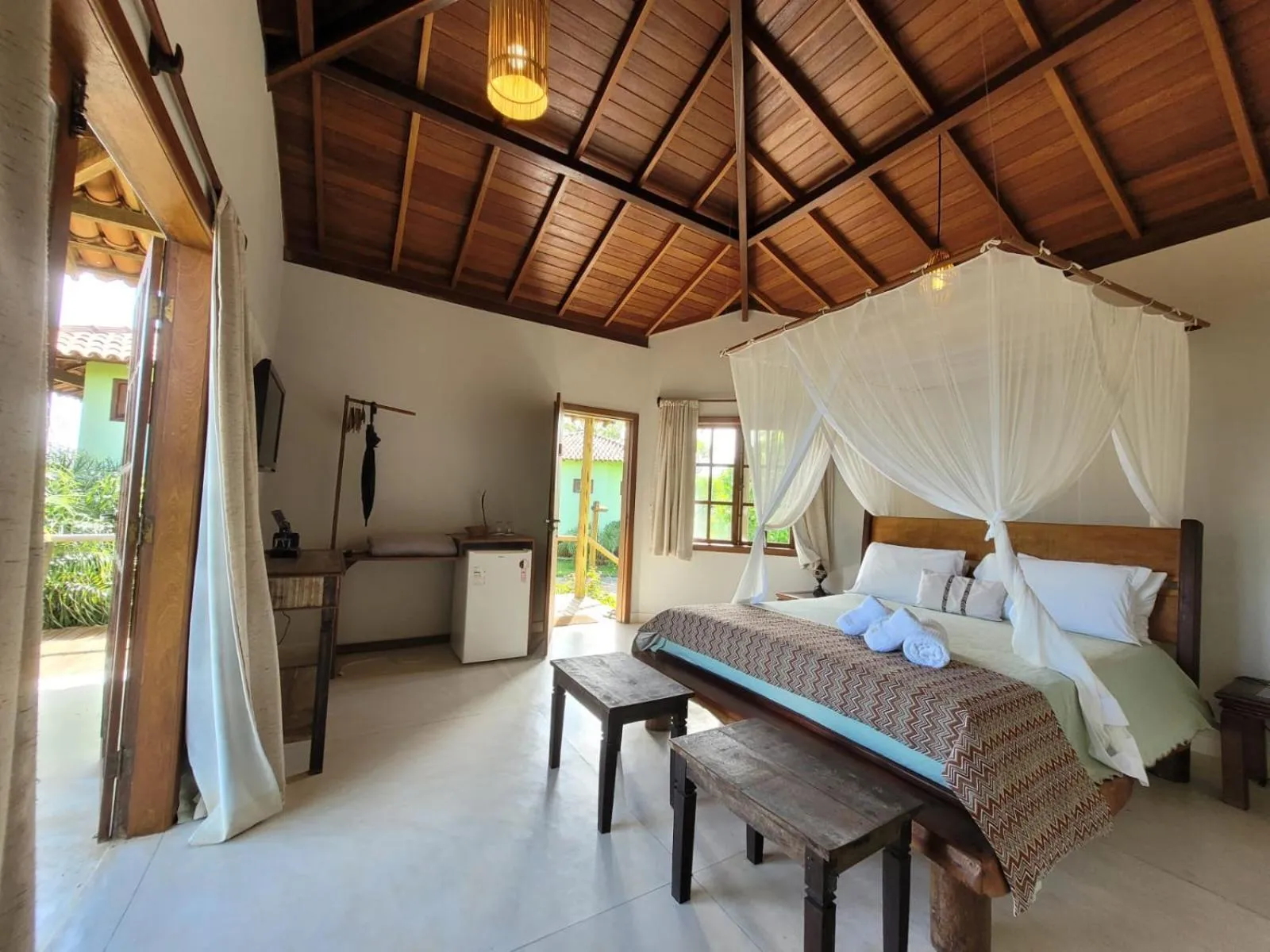 Bed in Riviera Trancoso - Vista mar