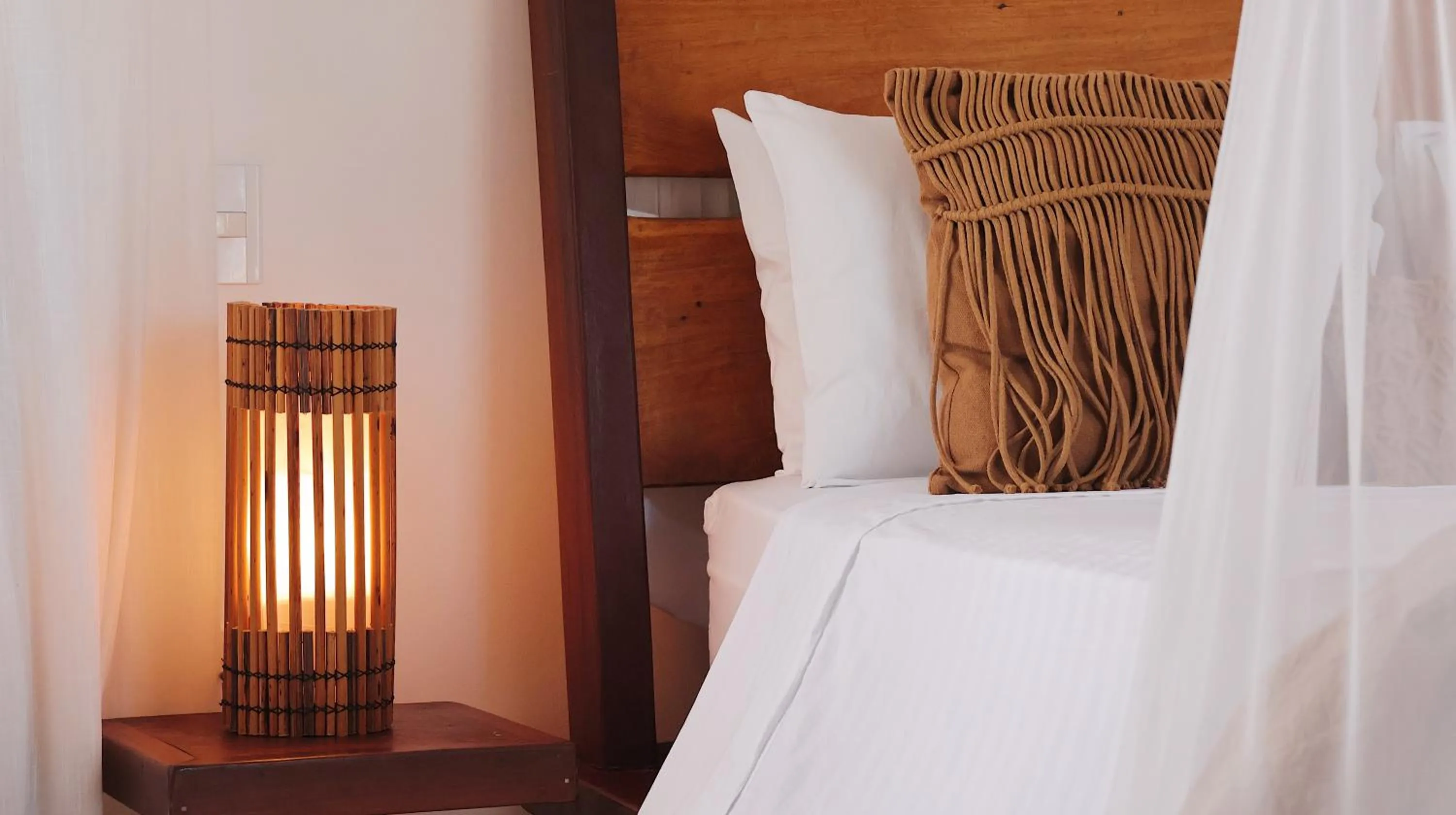 Bed in Villa Prana Trancoso - Vista mar