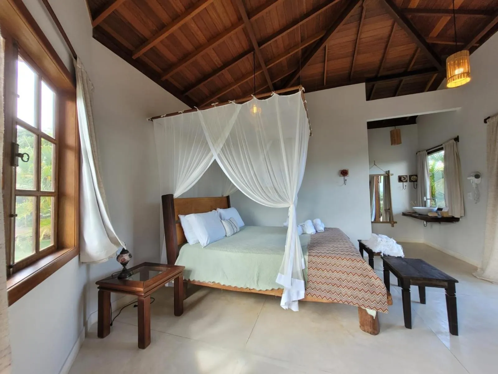 Bed in Riviera Trancoso - Vista mar