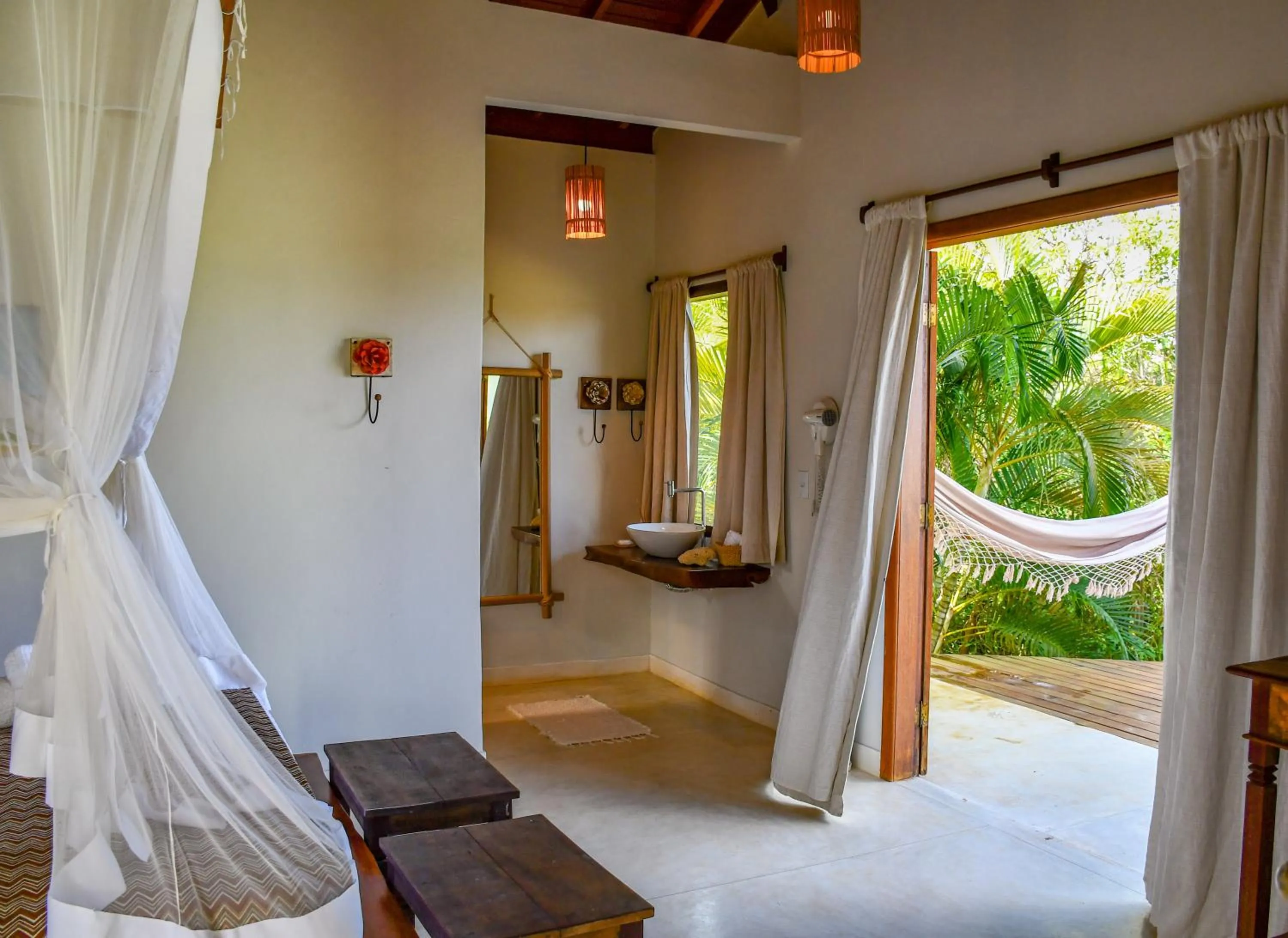 Bed in Riviera Trancoso - Vista mar