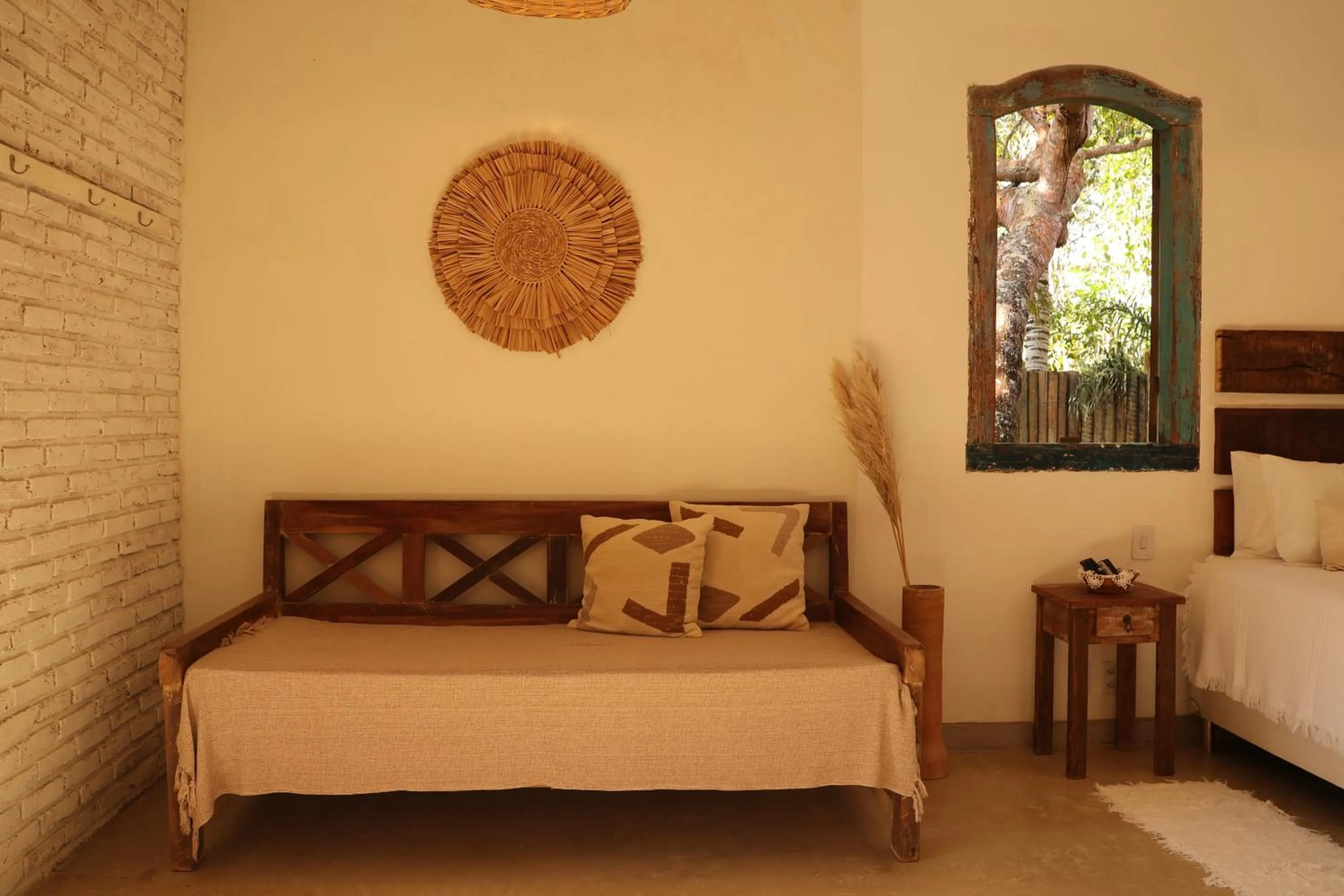 Bed in Villa Prana Trancoso - Vista mar