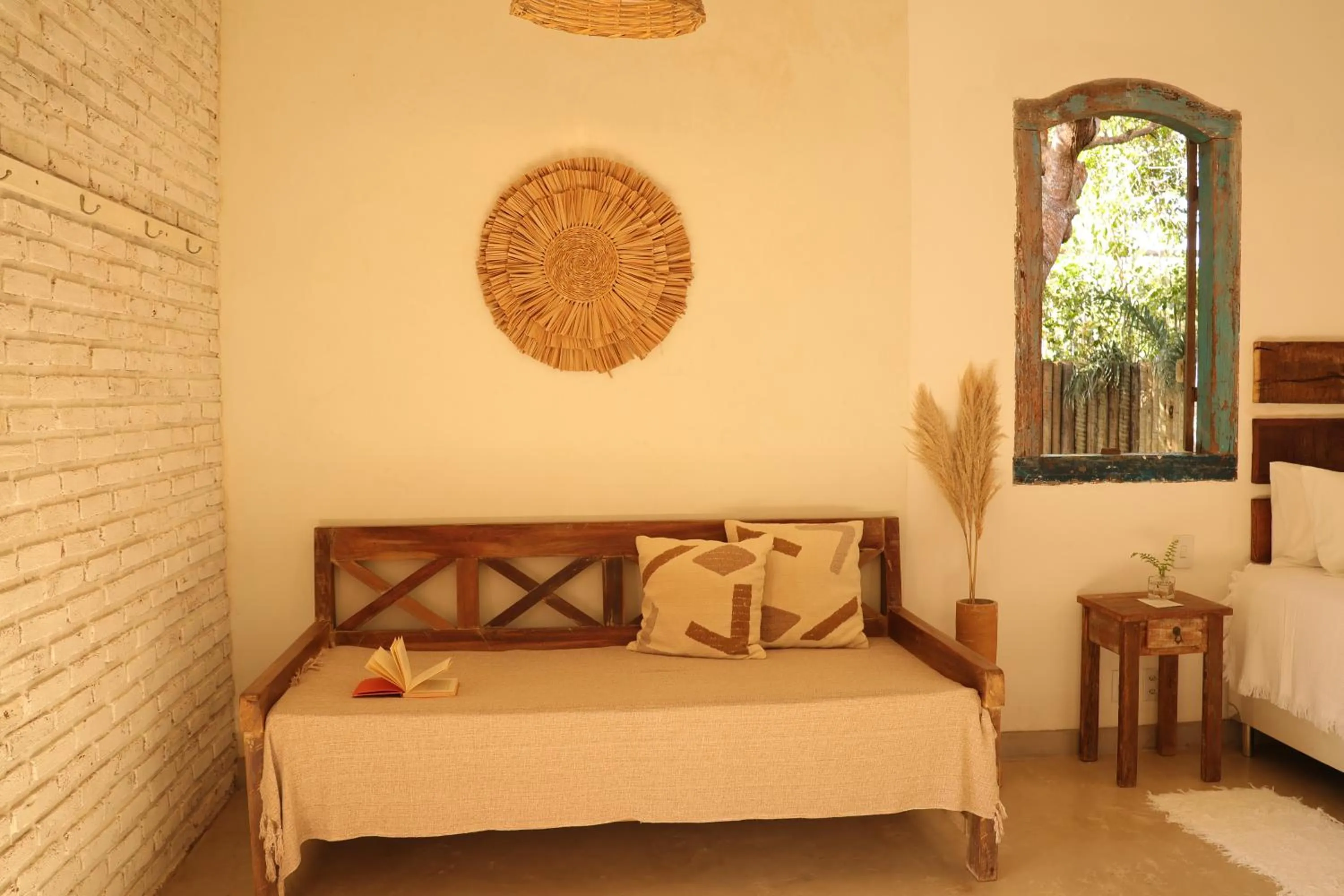 Bed in Villa Prana Trancoso - Vista mar