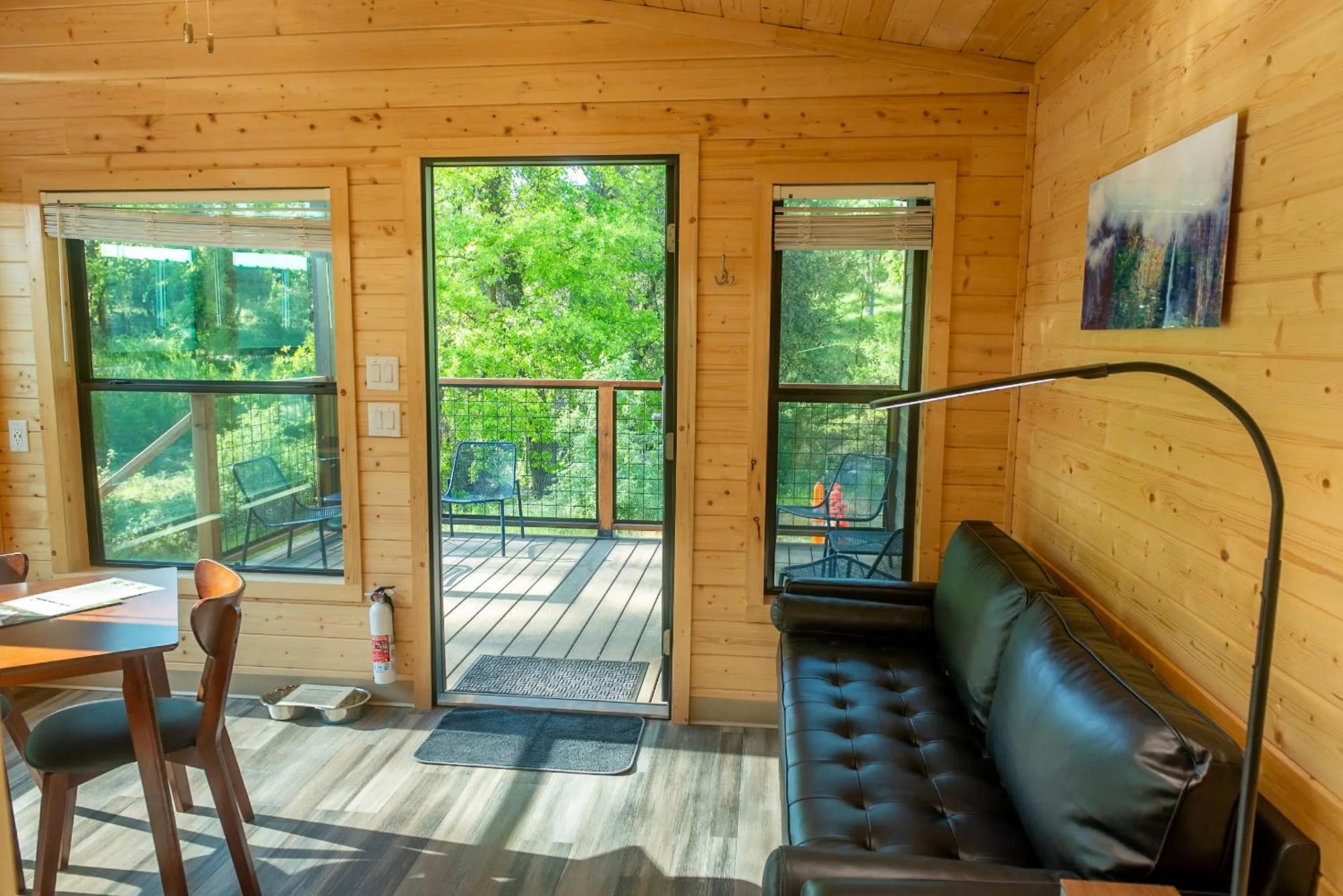 Seating area in Sierra Meadows