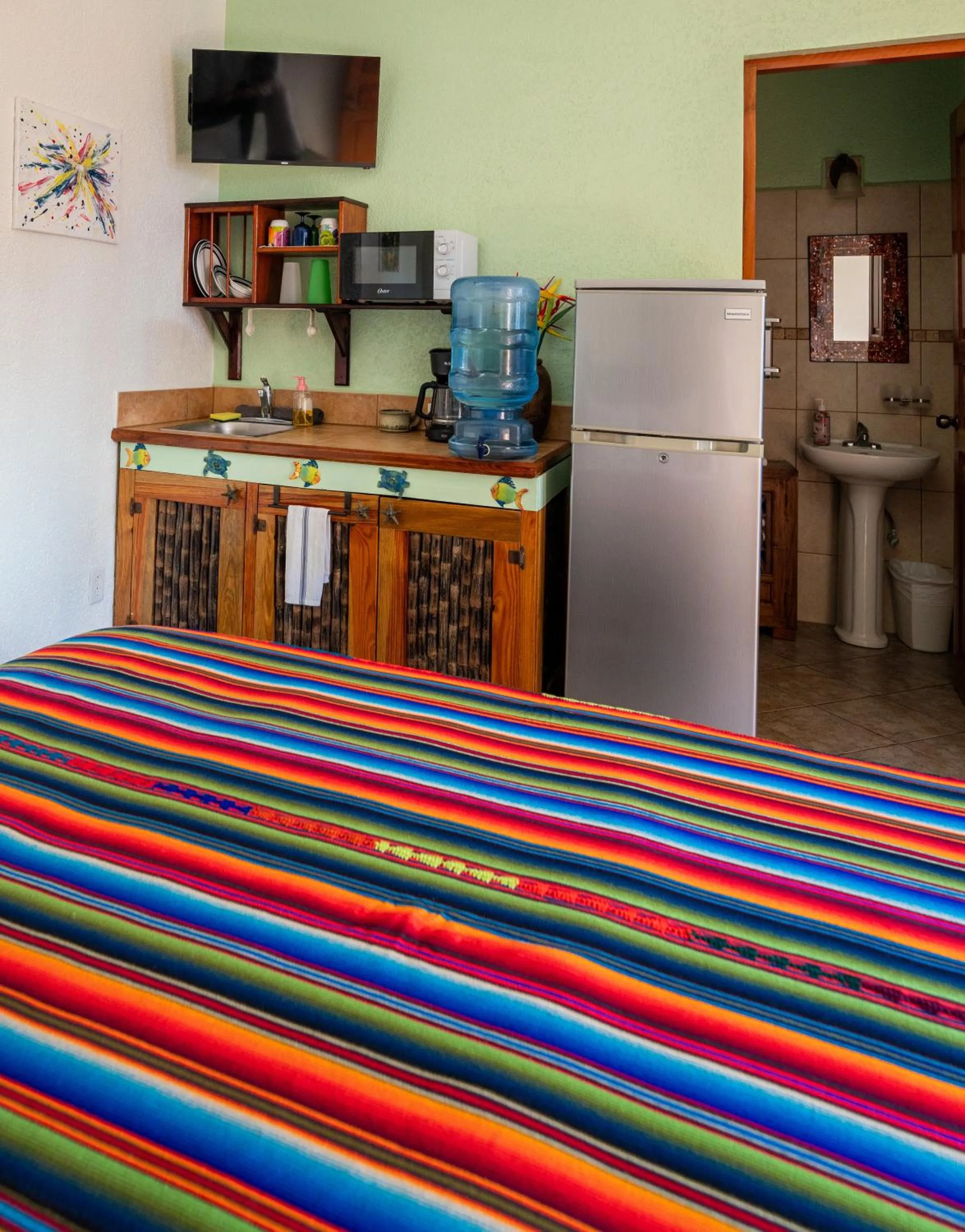 Bedroom in Seaside Inn Roatan