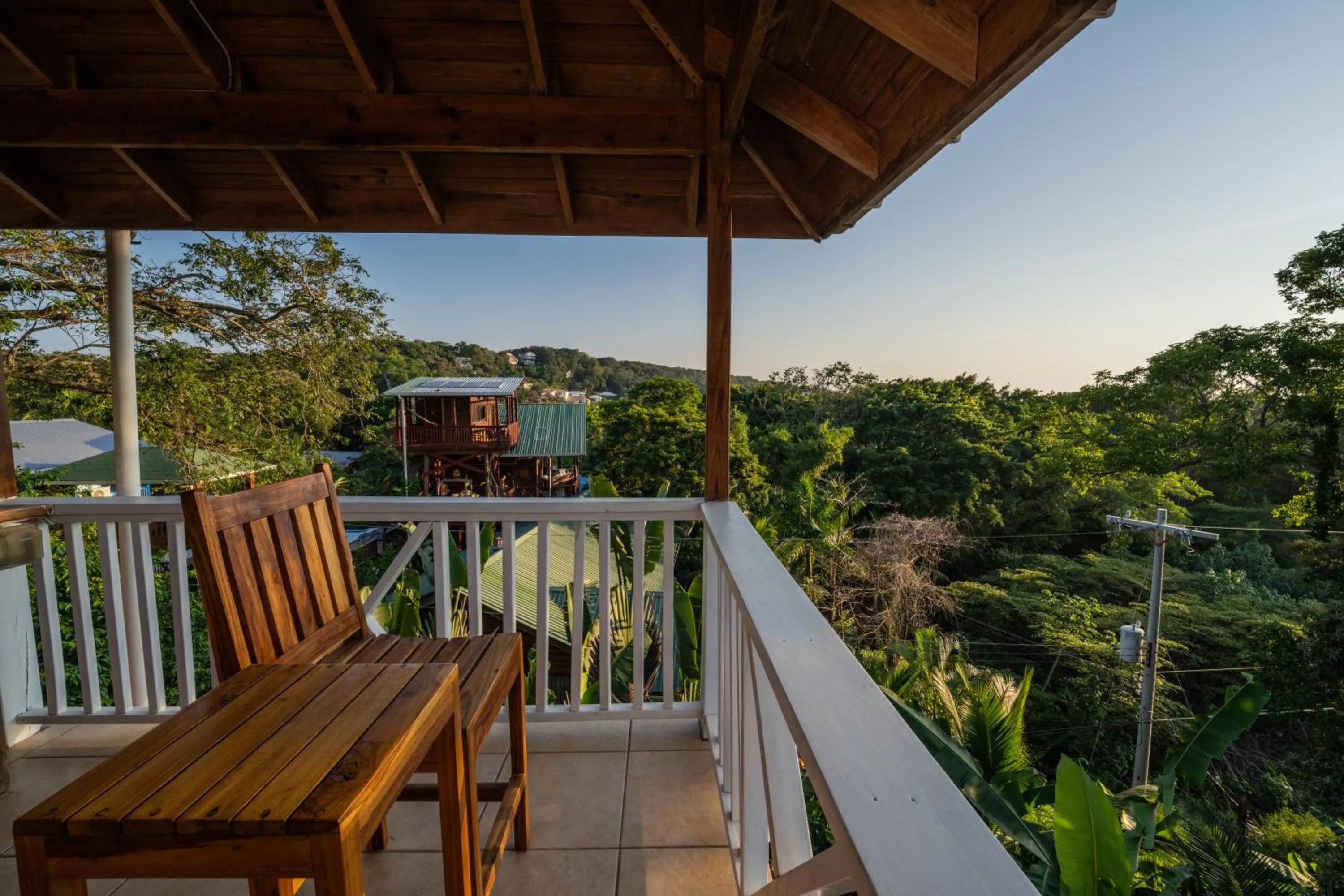 Balcony/Terrace in Seaside Inn Roatan
