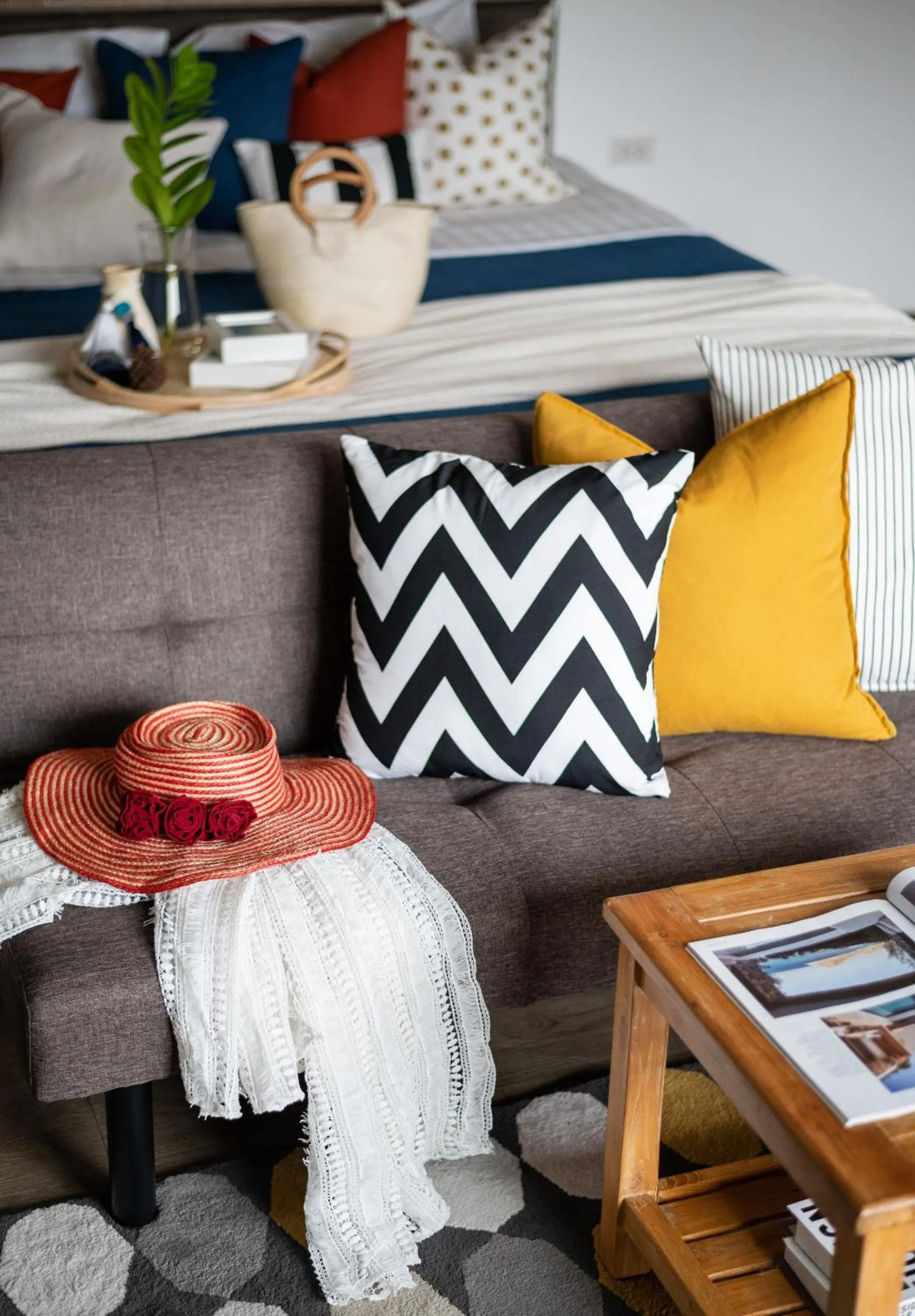 Decorative detail in The Corner Lodge