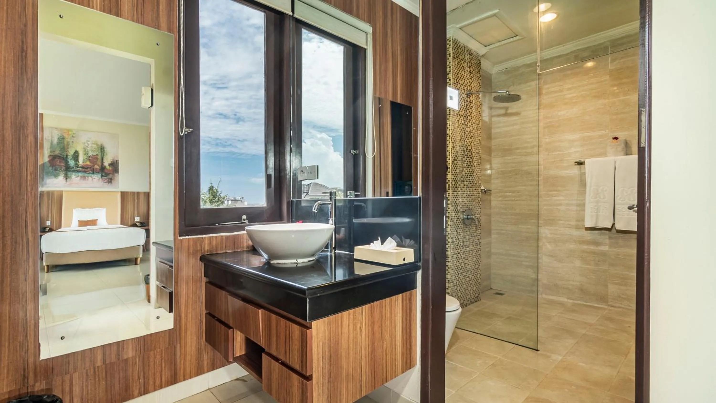Shower in Sotis Villas