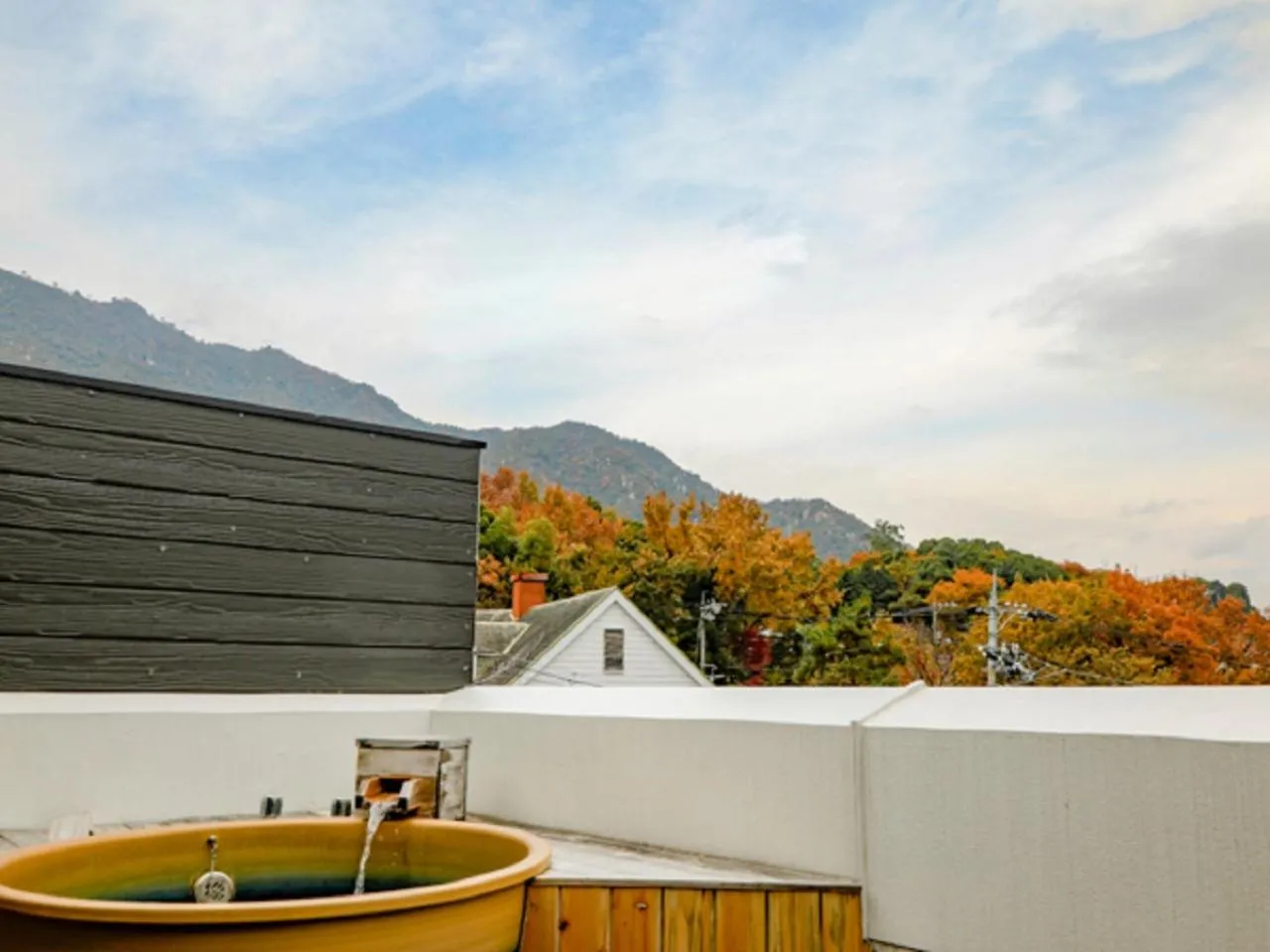 Balcony/Terrace in LiVEMAX RESORT Aki Miyahama Onsen