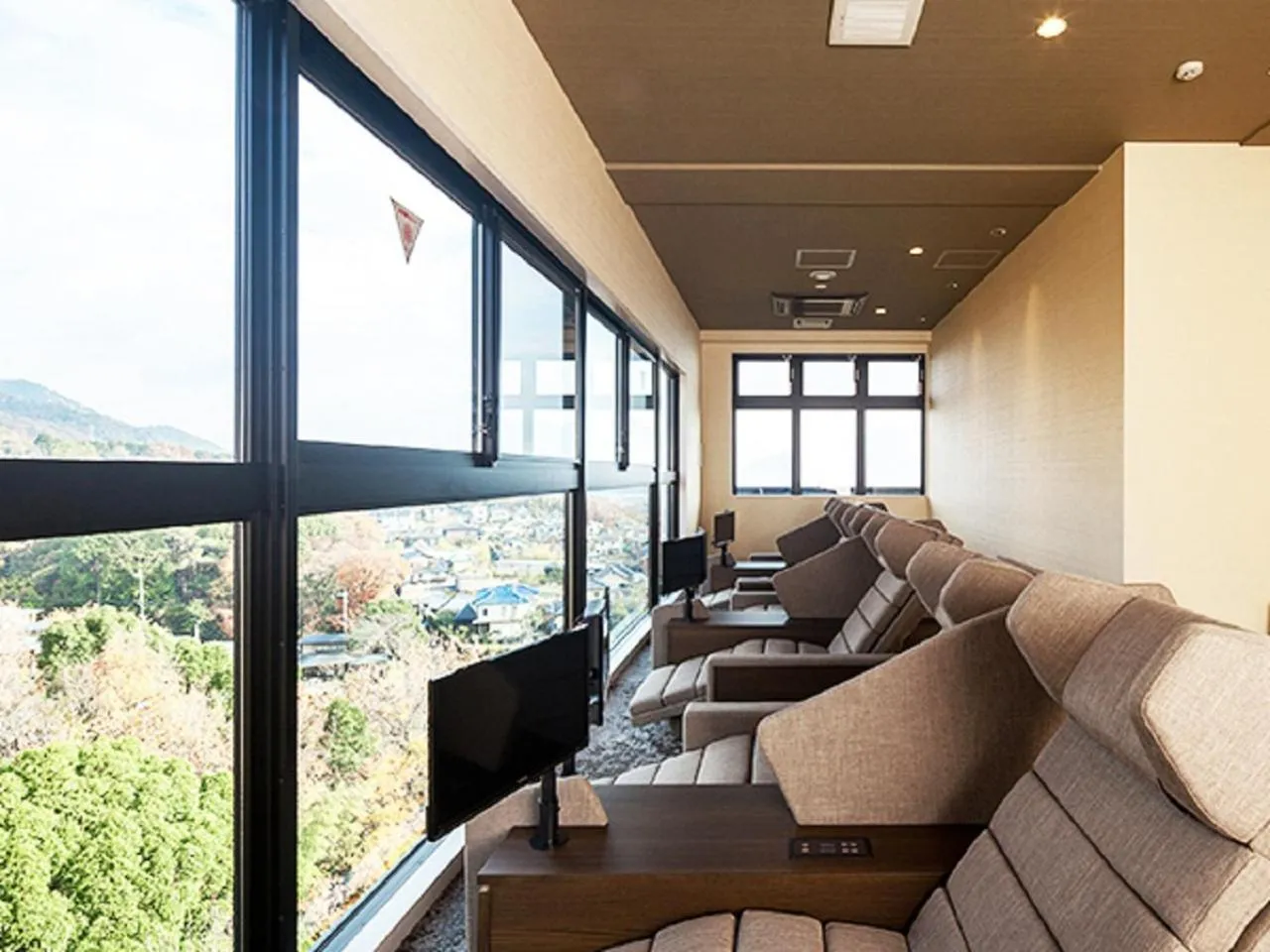 Living room in LiVEMAX RESORT Aki Miyahama Onsen