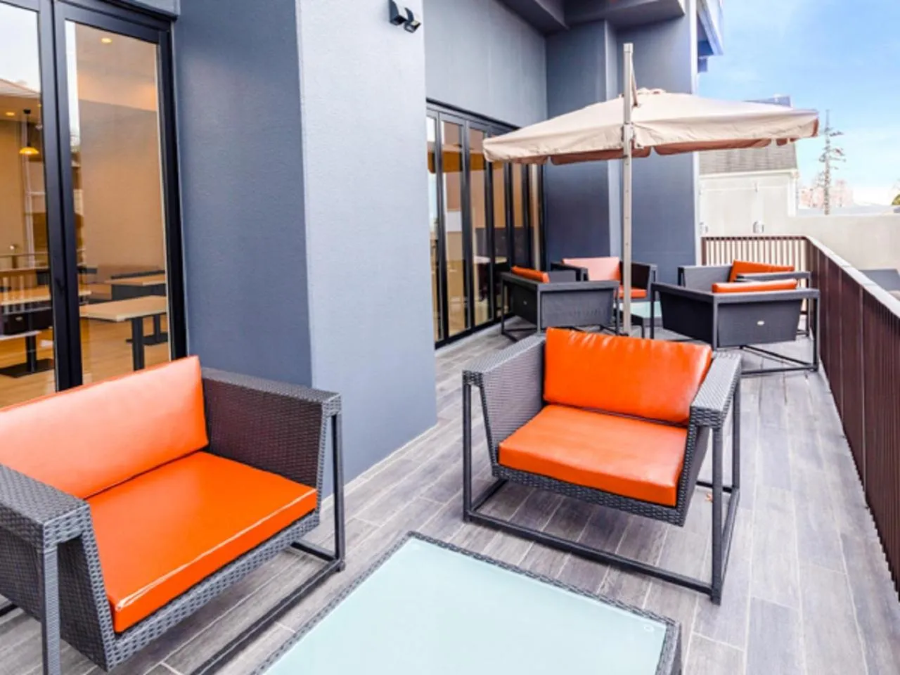 Pool view in LiVEMAX RESORT Aki Miyahama Onsen