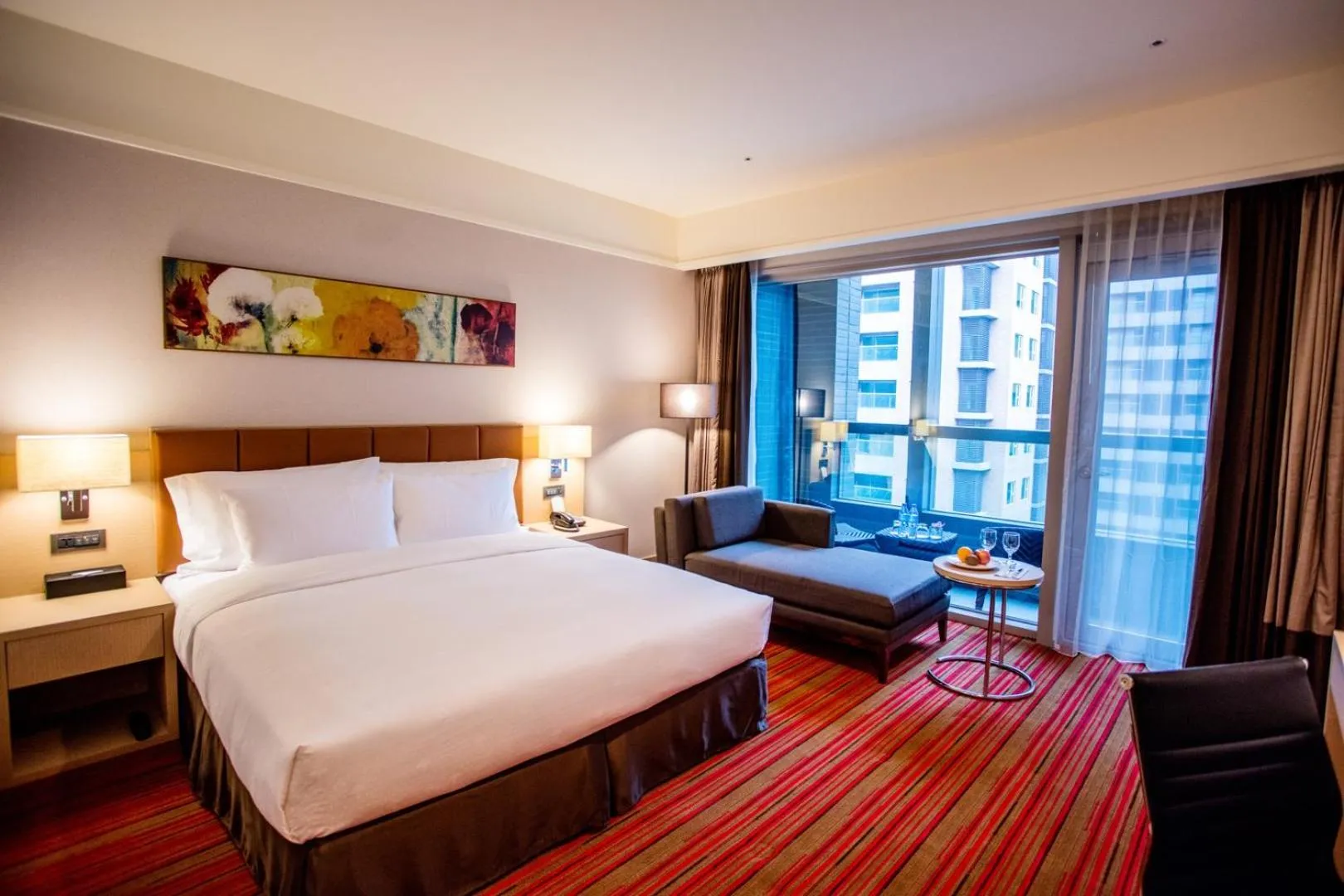 Photo of the whole room, Bed in Fullon Hotel Taoyuan Airport Access MRT A8