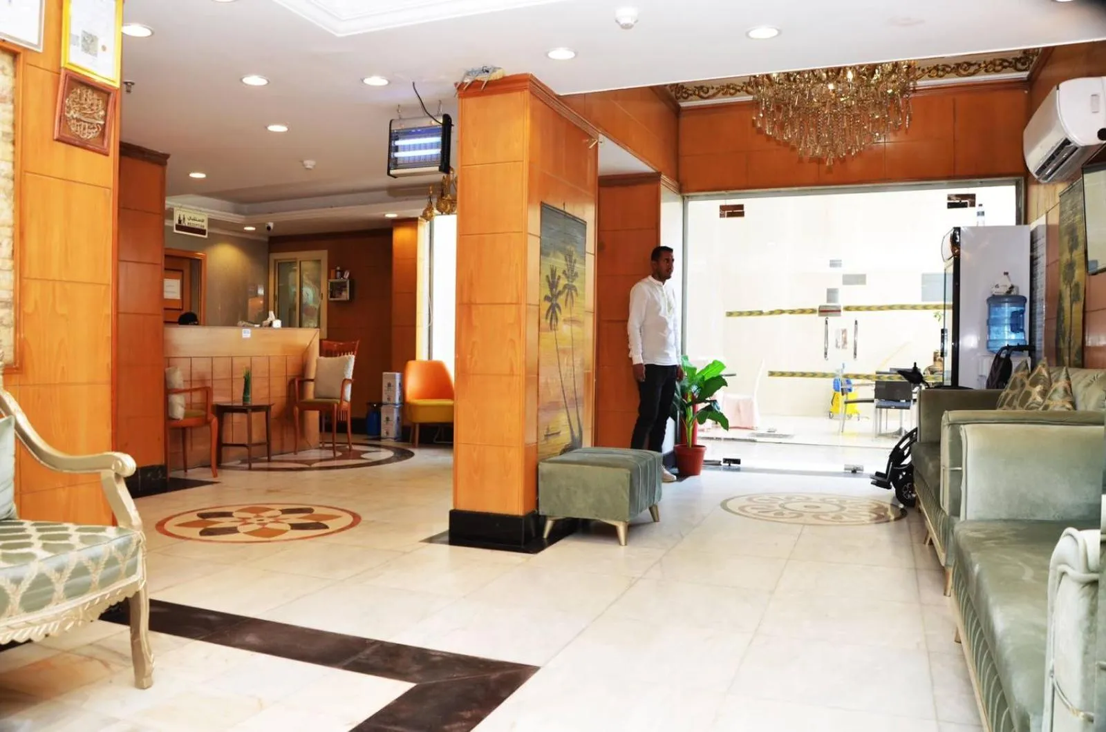 Lobby or reception in Hamad Saif Batal Hotel