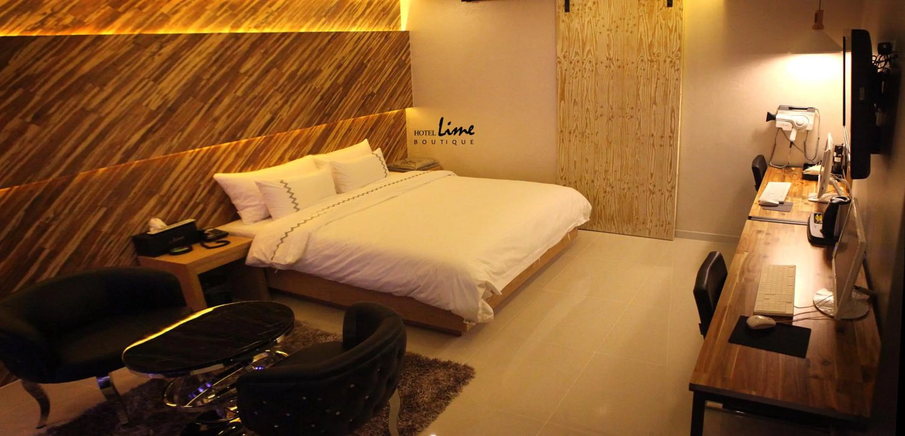 Bedroom, Bed in Jeonju Lime Hotel