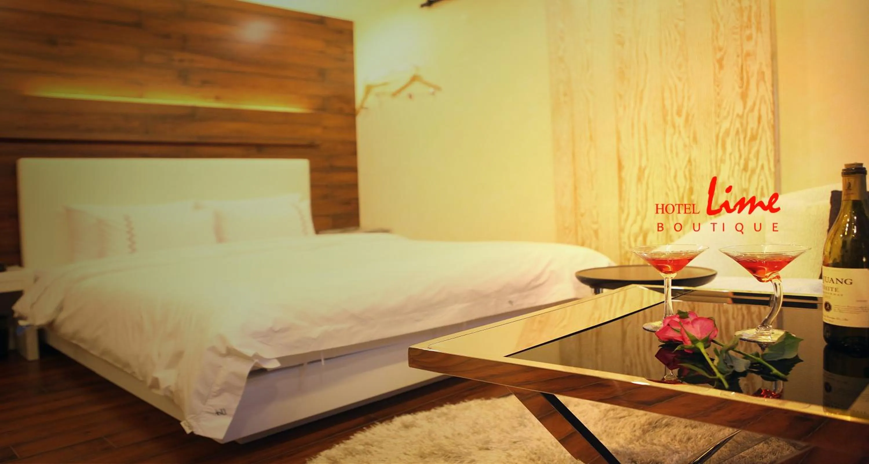 Bedroom, Bed in Jeonju Lime Hotel