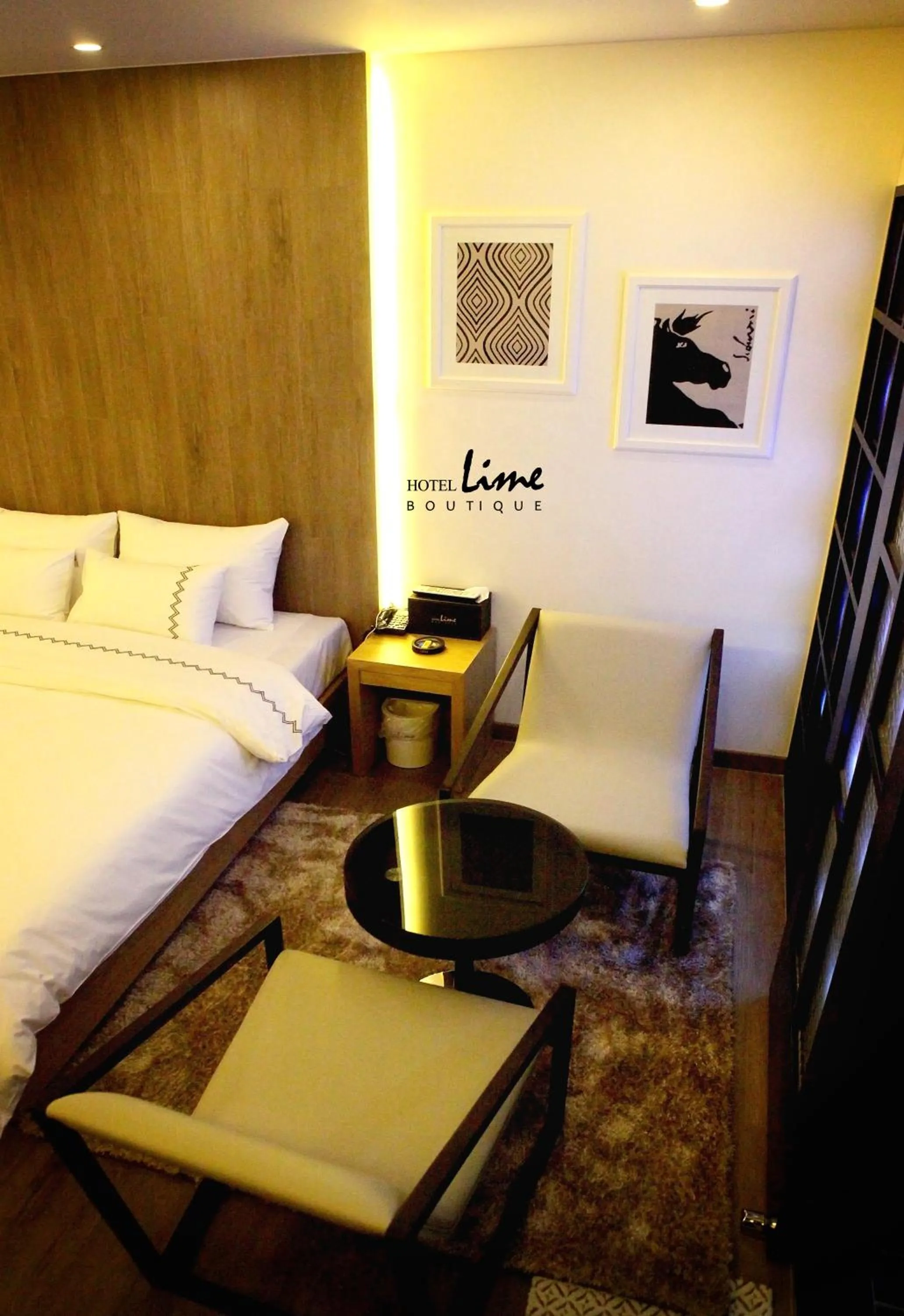 Bedroom, Bed in Jeonju Lime Hotel