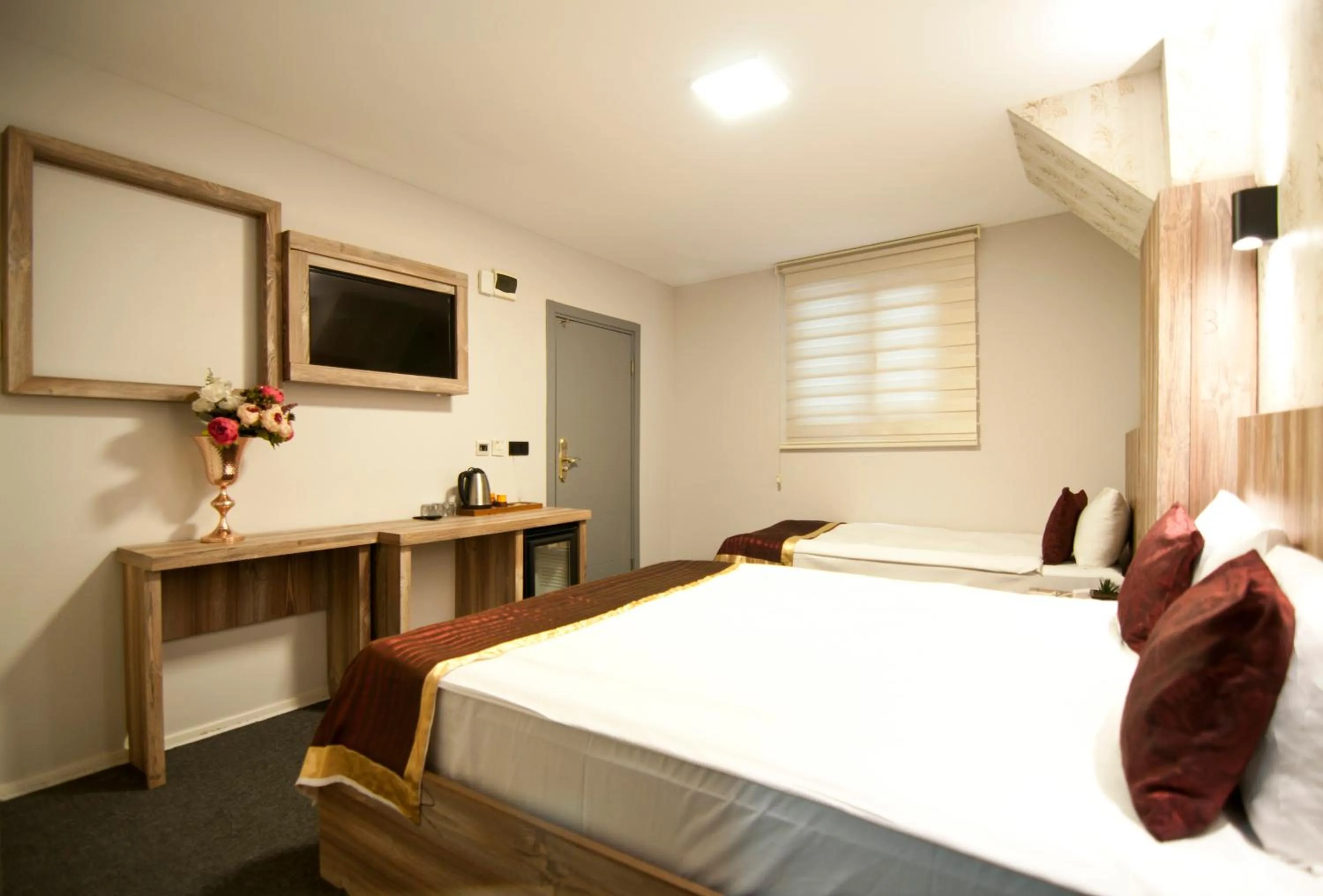 Bed in Vali Konak Hotel Nişantaşı