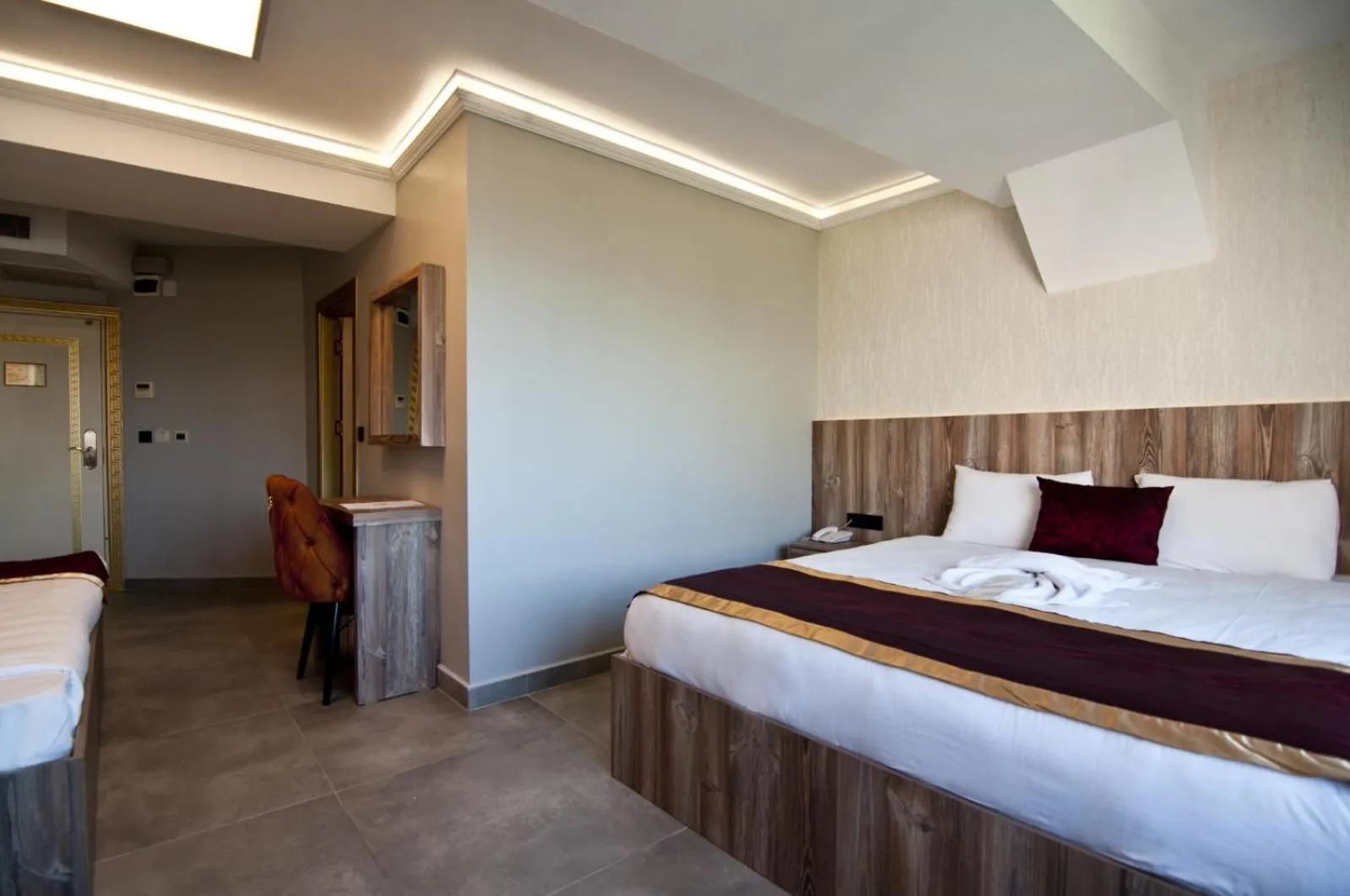 Bed in Vali Konak Hotel Nişantaşı