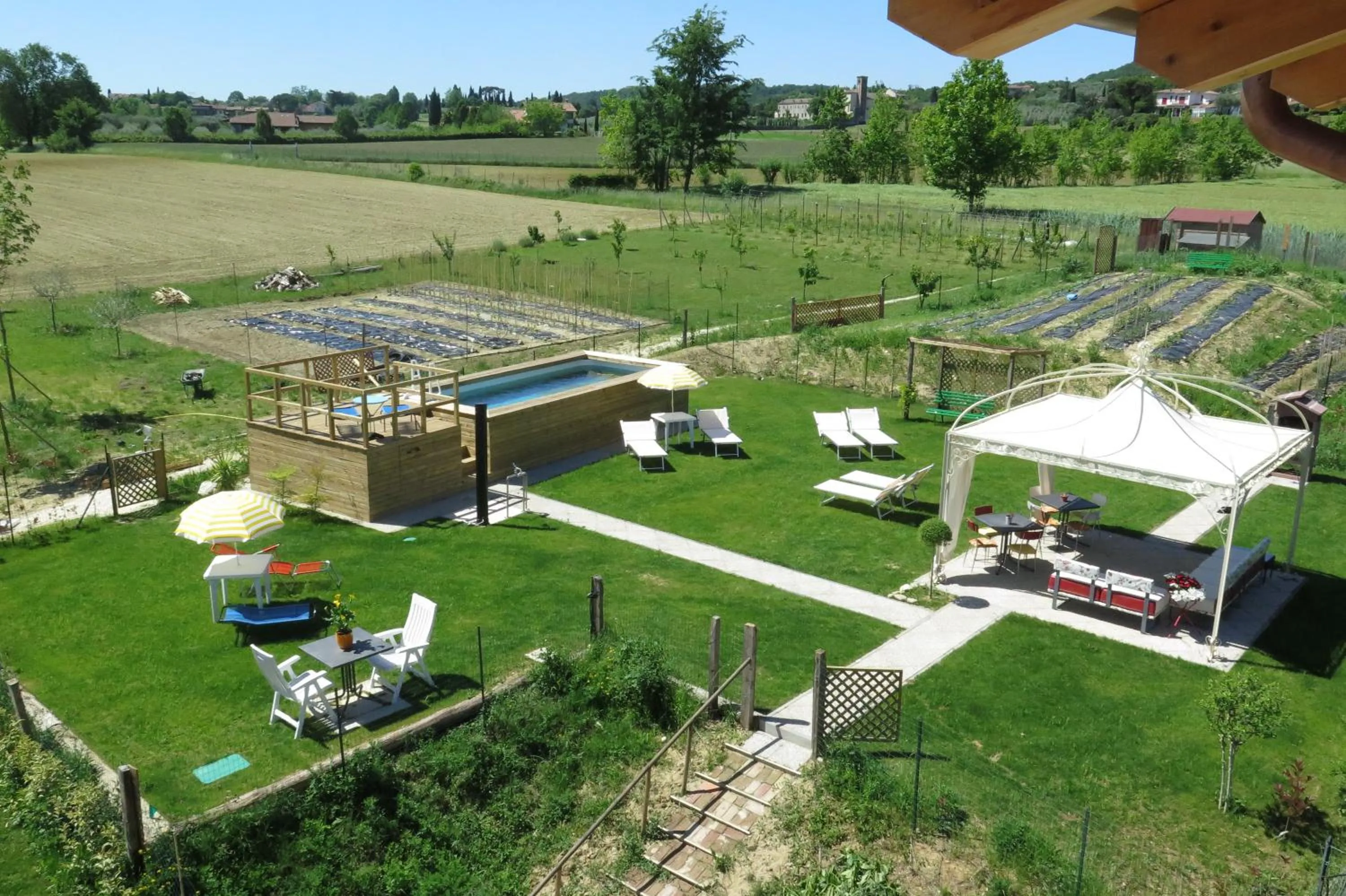 Garden view in Art Gallery Rooms