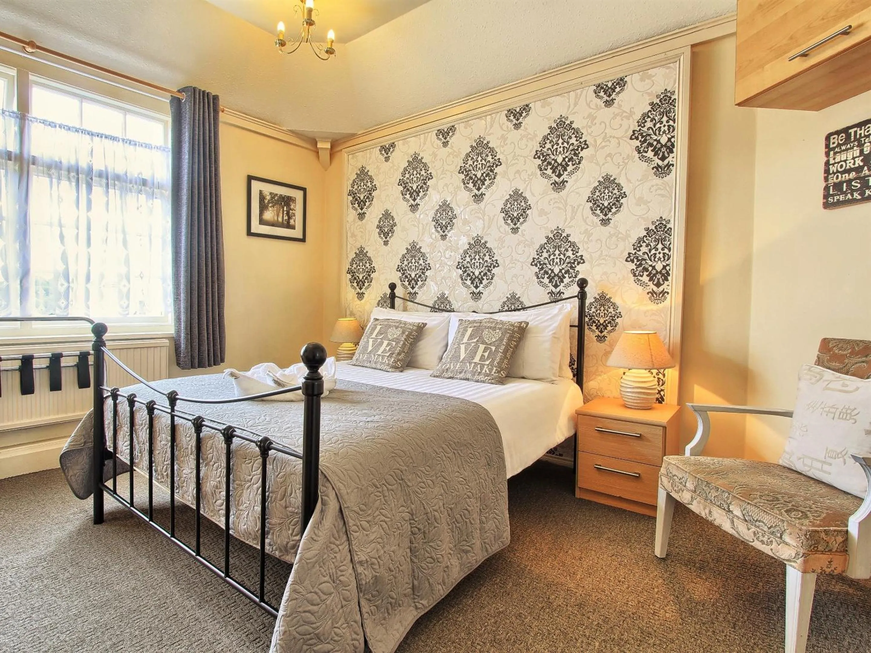 Bedroom, Bed in The Stockton Arms