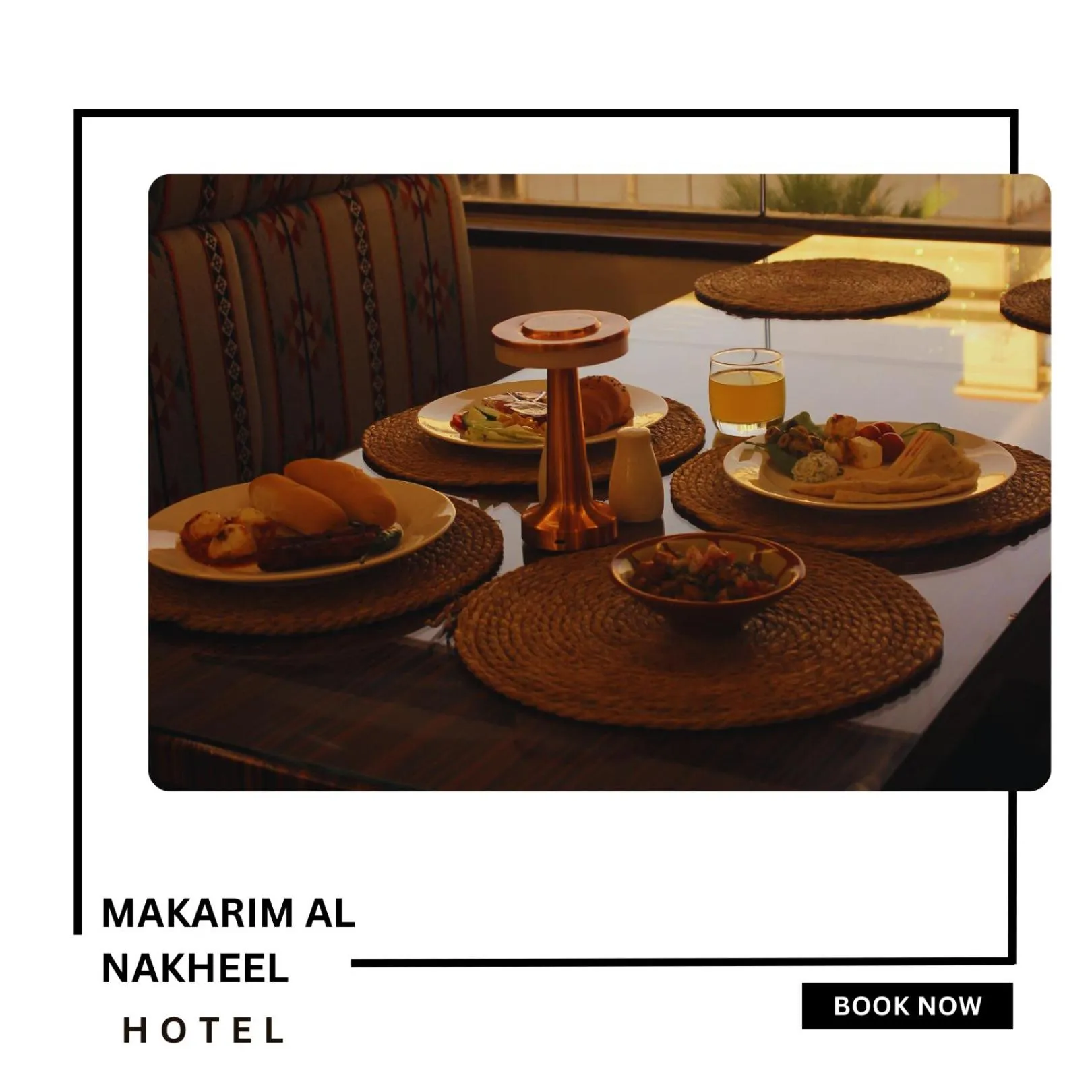 Food in Makarim Palm Hotel