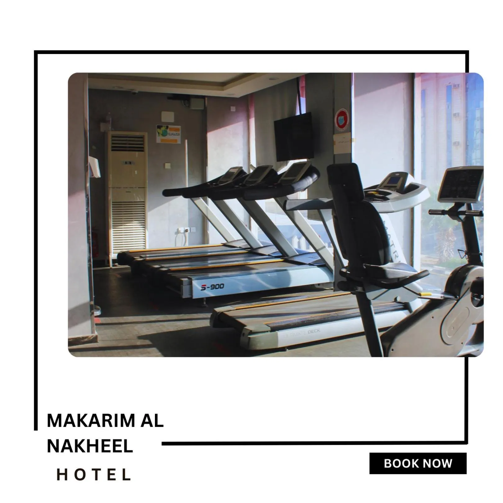 Fitness centre/facilities in Makarim Palm Hotel