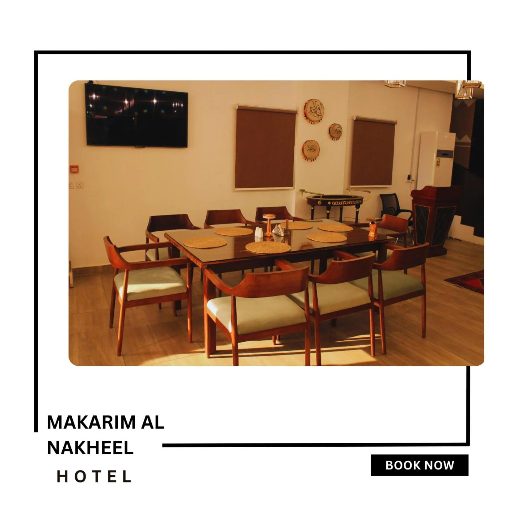 Breakfast in Makarim Palm Hotel