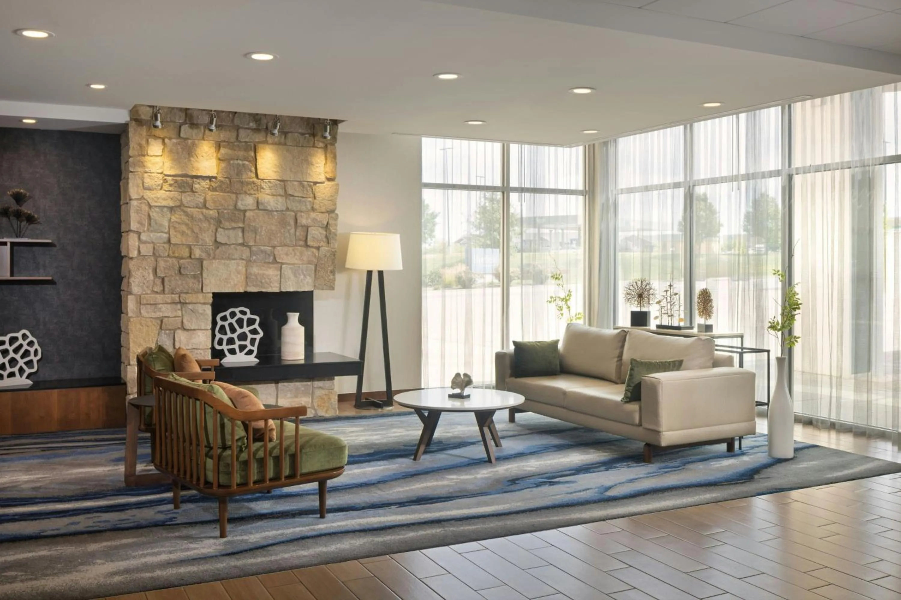 Lobby or reception in Fairfield Inn & Suites by Marriott Lincoln Southeast