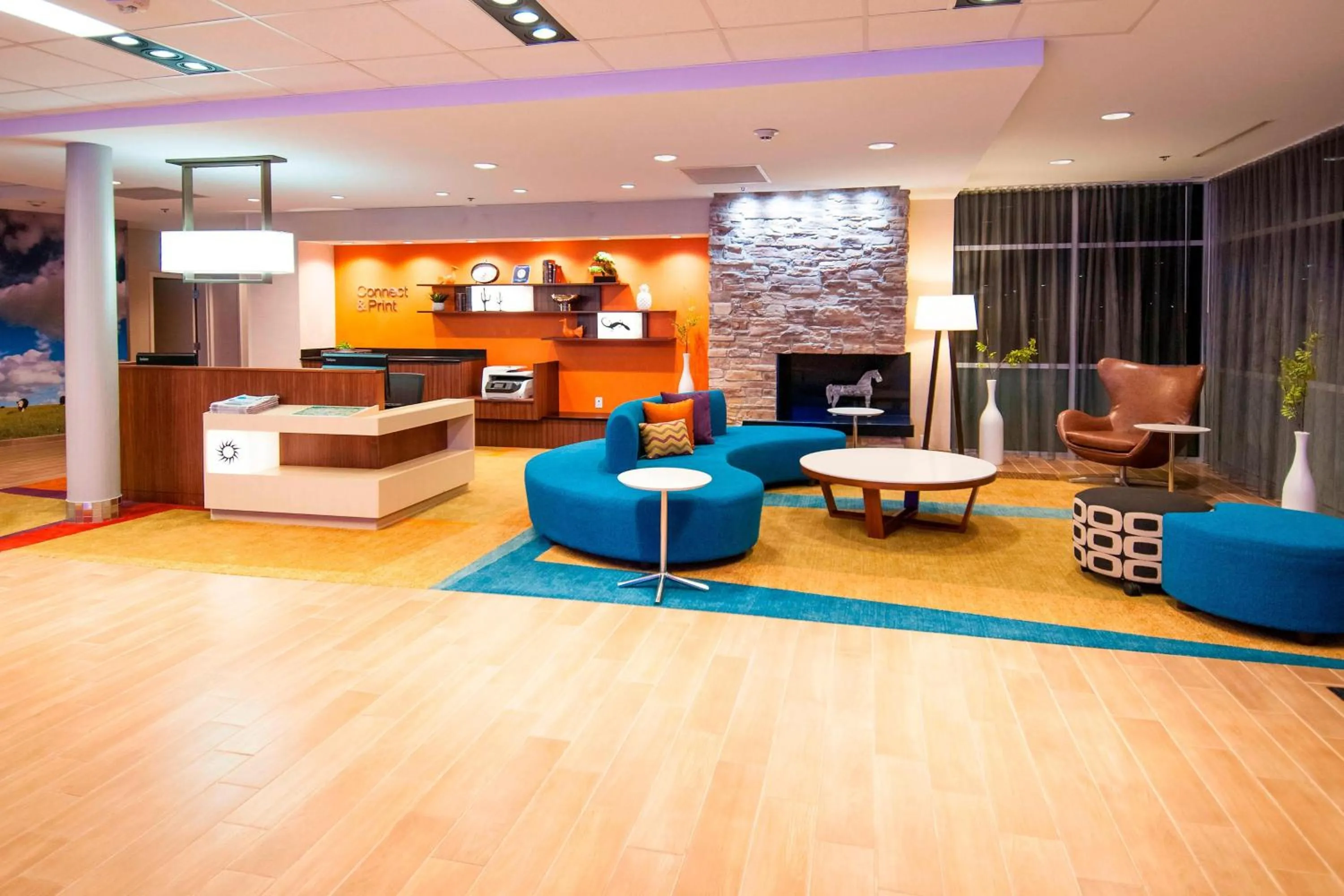Lobby or reception in Fairfield Inn & Suites by Marriott San Antonio Brooks City Base