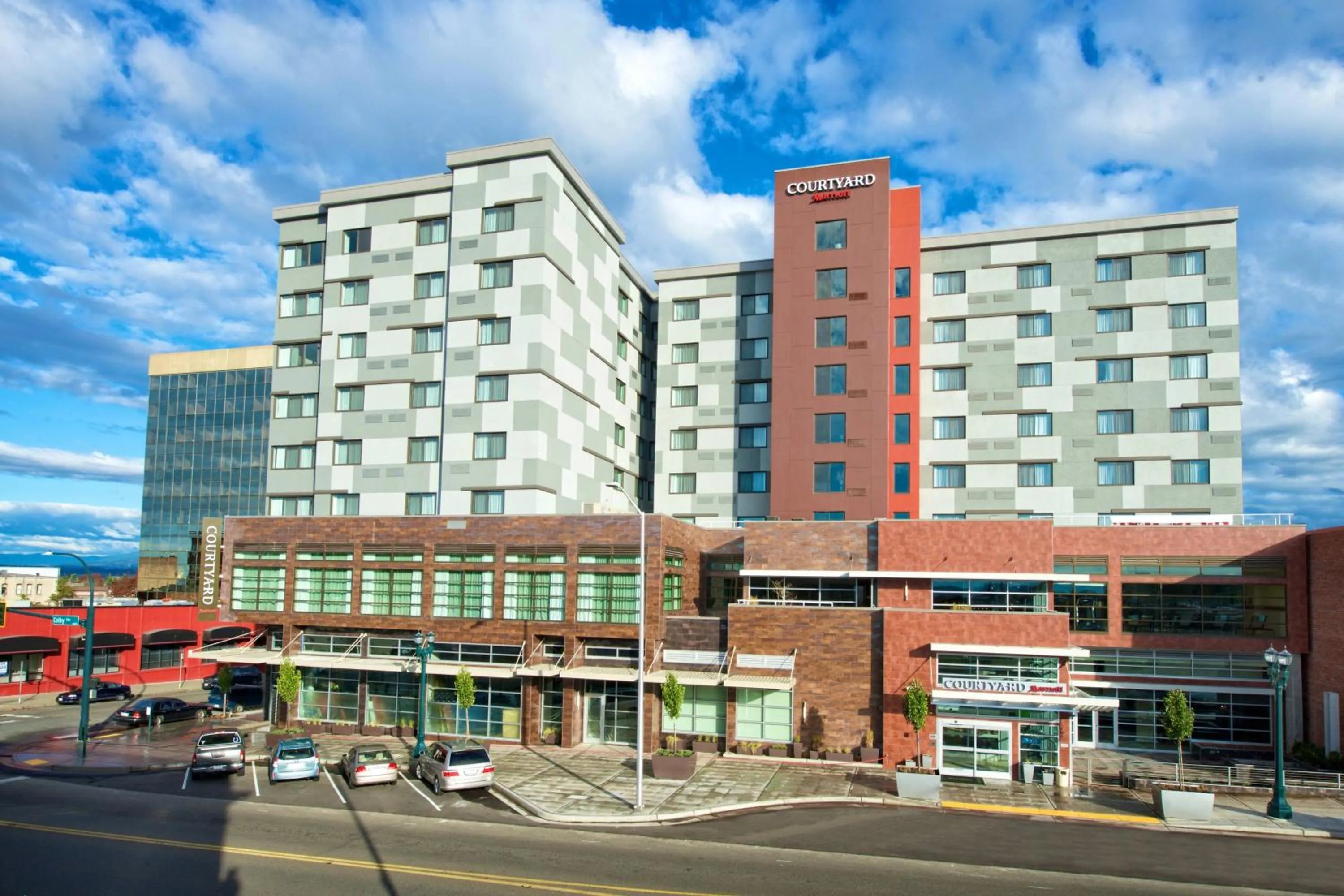 Property building in Courtyard by Marriott Seattle Everett Downtown