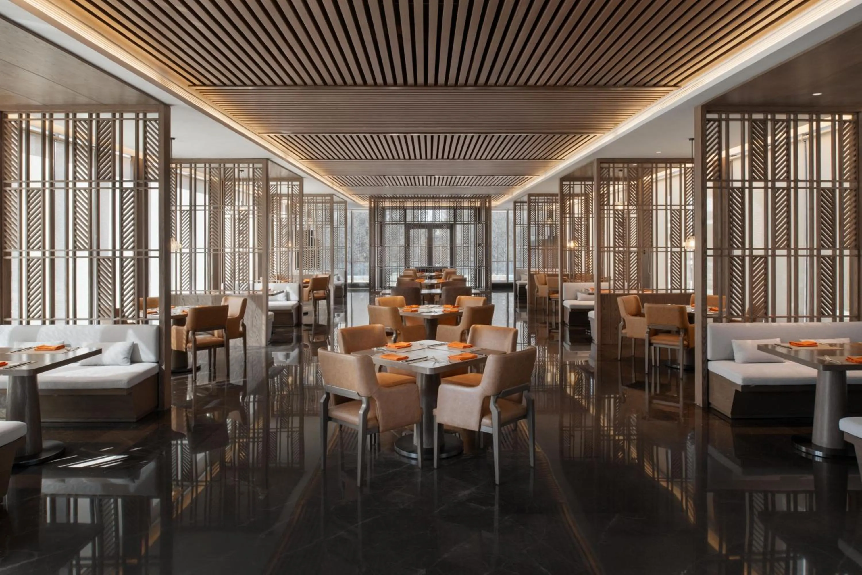 Kitchen or kitchenette in Wutai Mountain Marriott Hotel