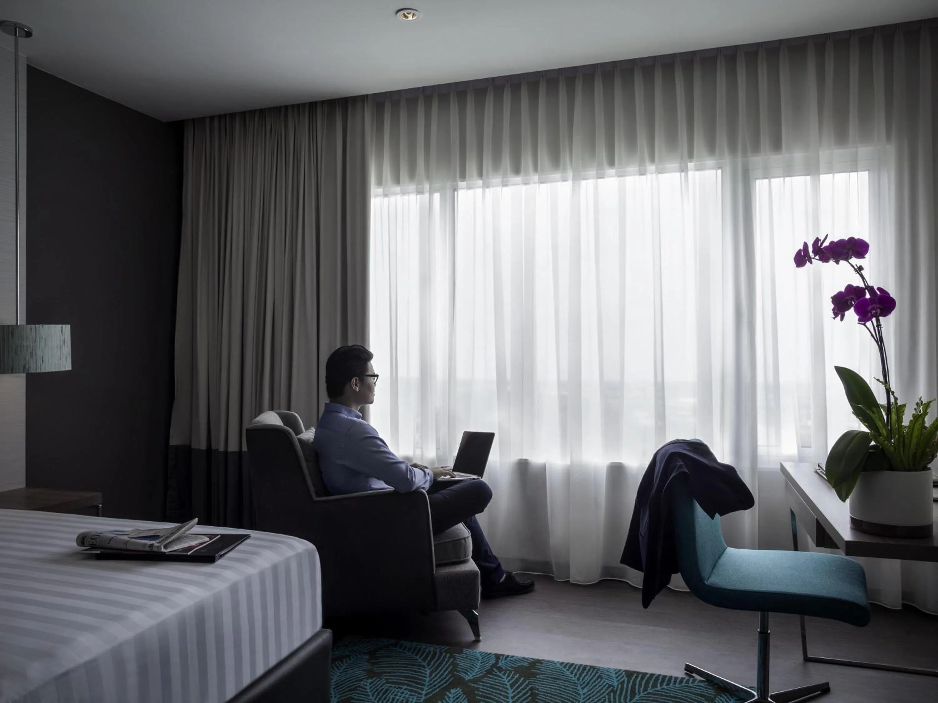 Bedroom in Pullman Miri Waterfront