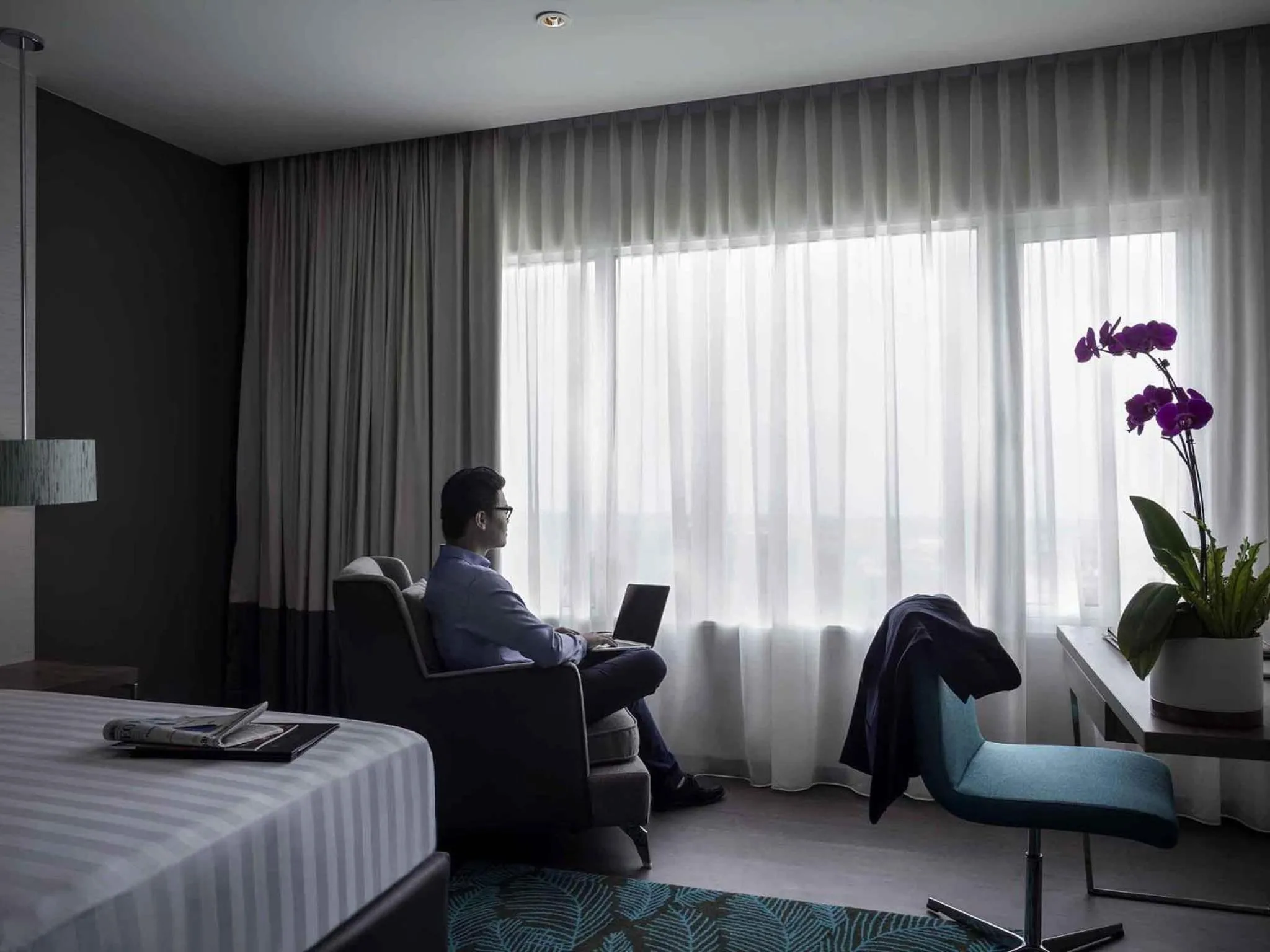 Bedroom in Pullman Miri Waterfront