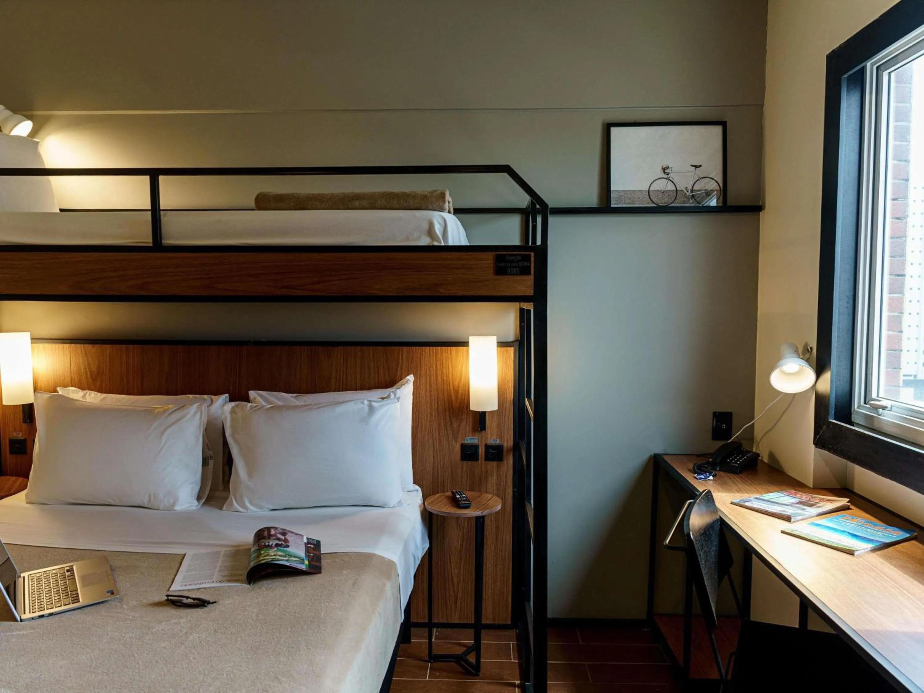 Bedroom, Bed in ibis Sao Luis