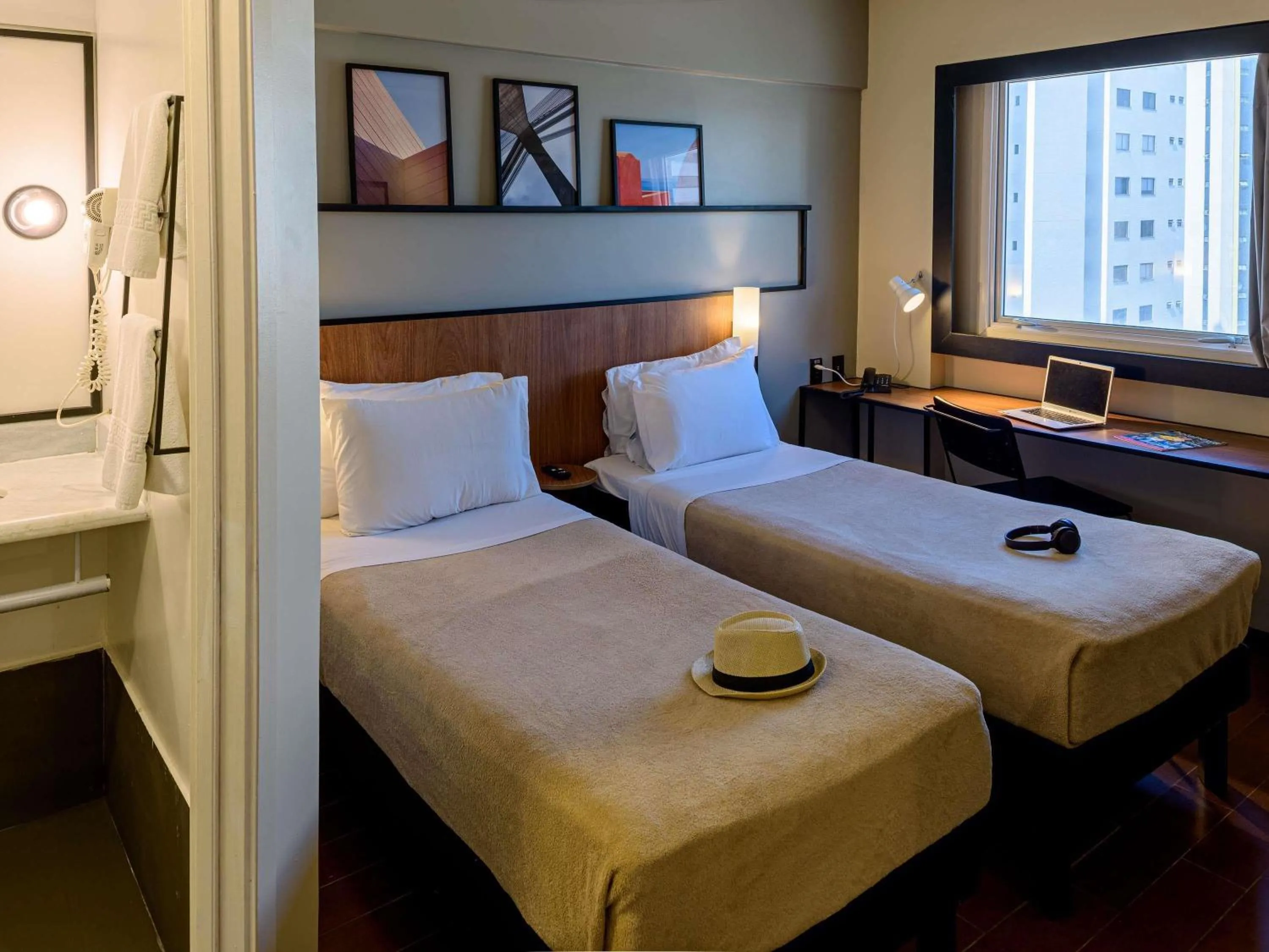 Bedroom, Bed in ibis Sao Luis