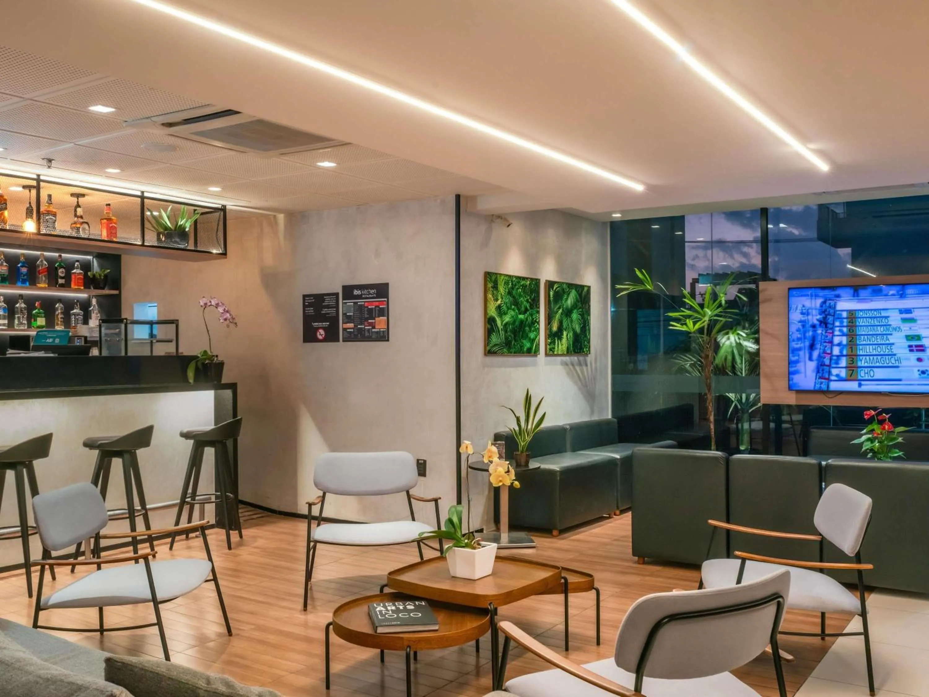 Lounge or bar in ibis Sao Luis